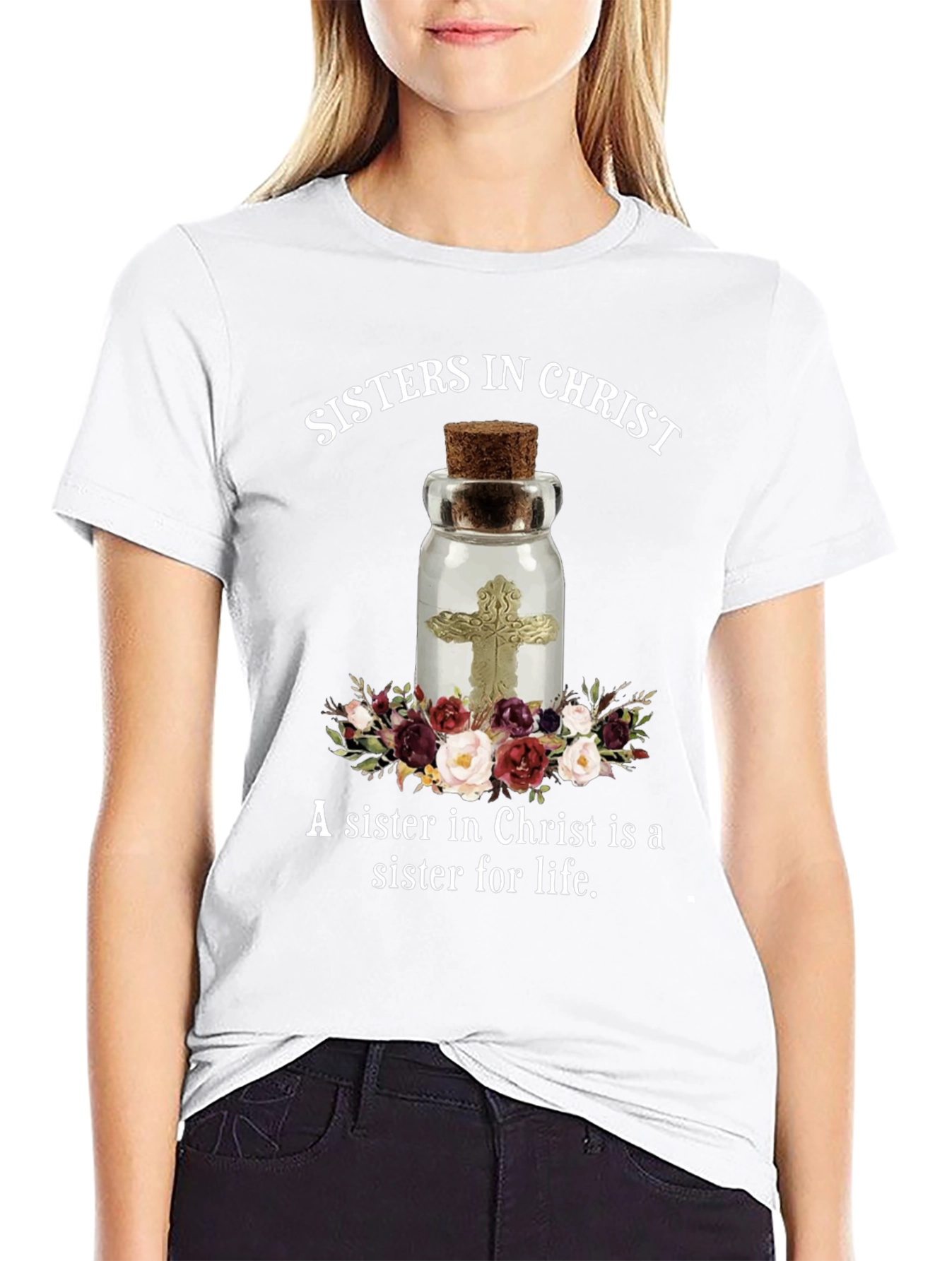 Sisters in Christ Graphic T-Shirt