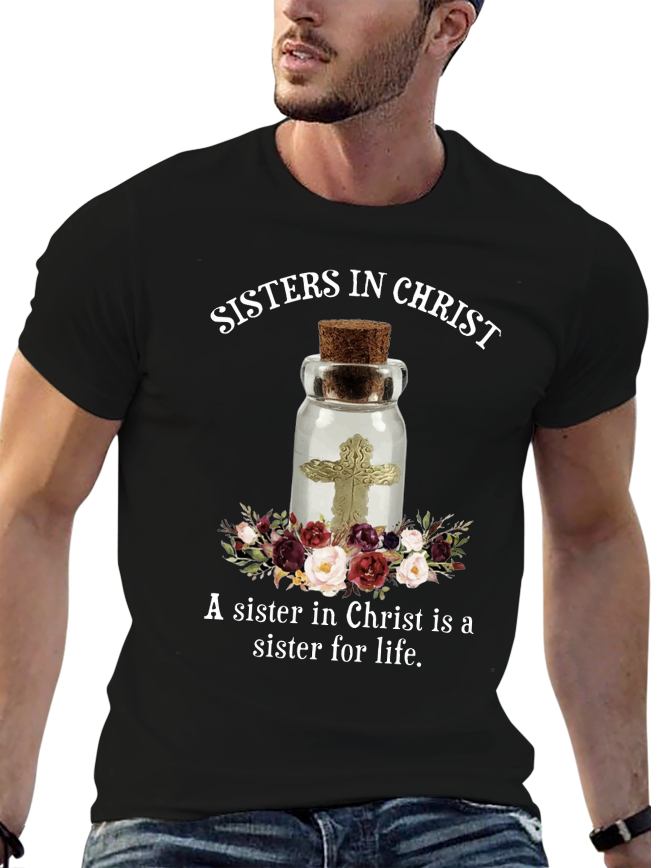 Sisters in Christ Graphic T-Shirt