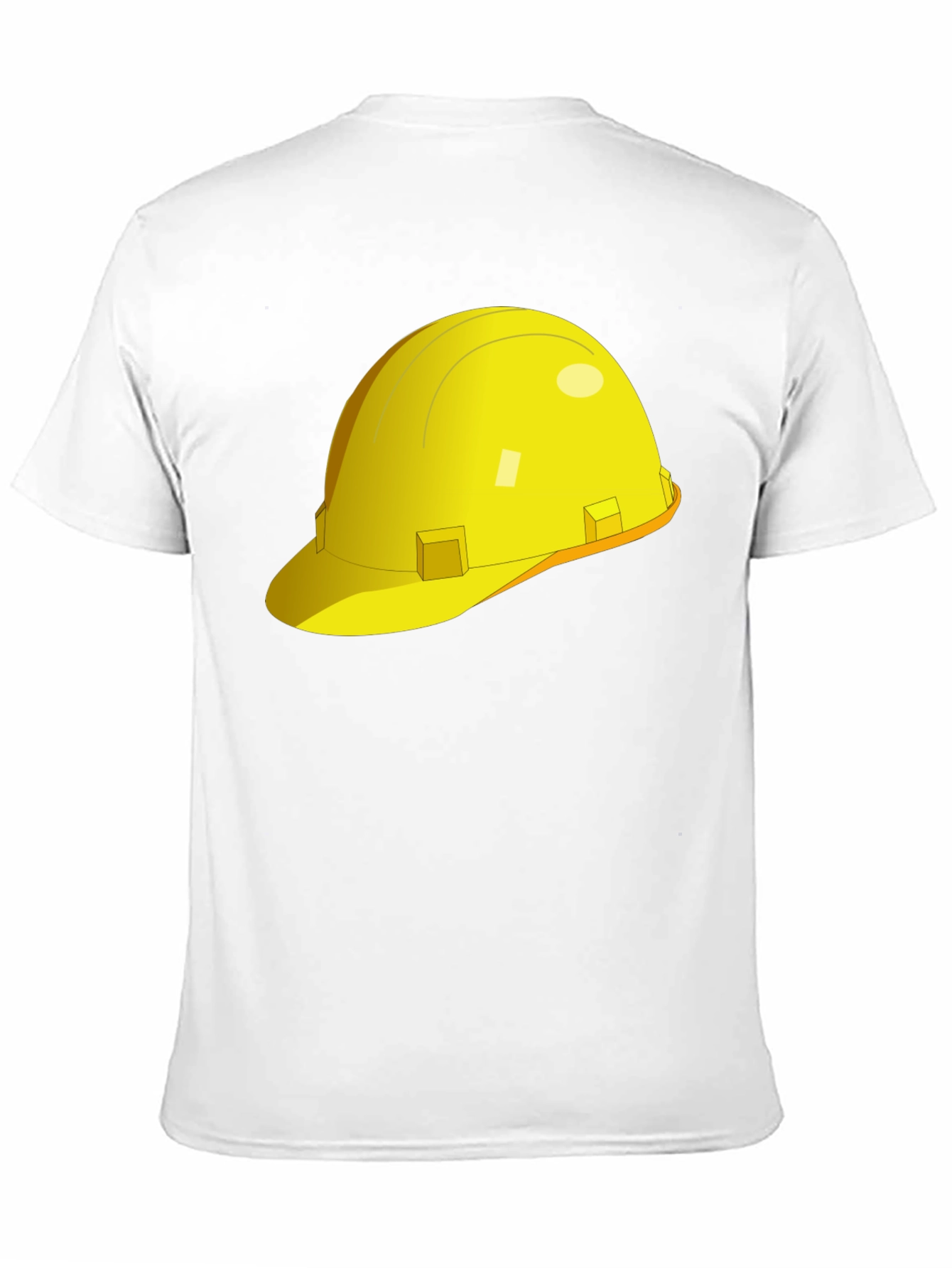 Construction Hat Graphic T-Shirt - Black