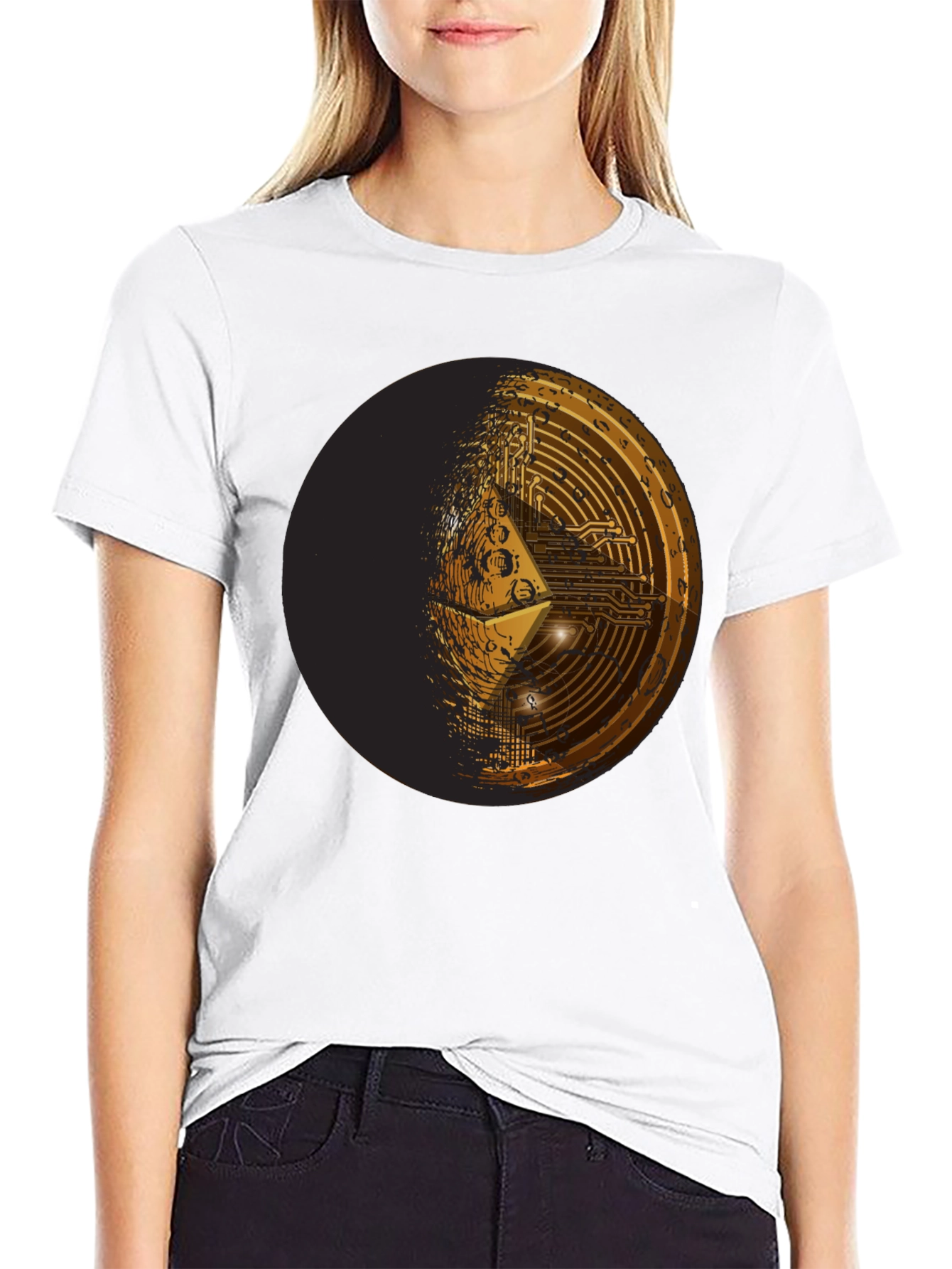 Ethereum Crypto T-Shirt - Stylish Blockchain Tee