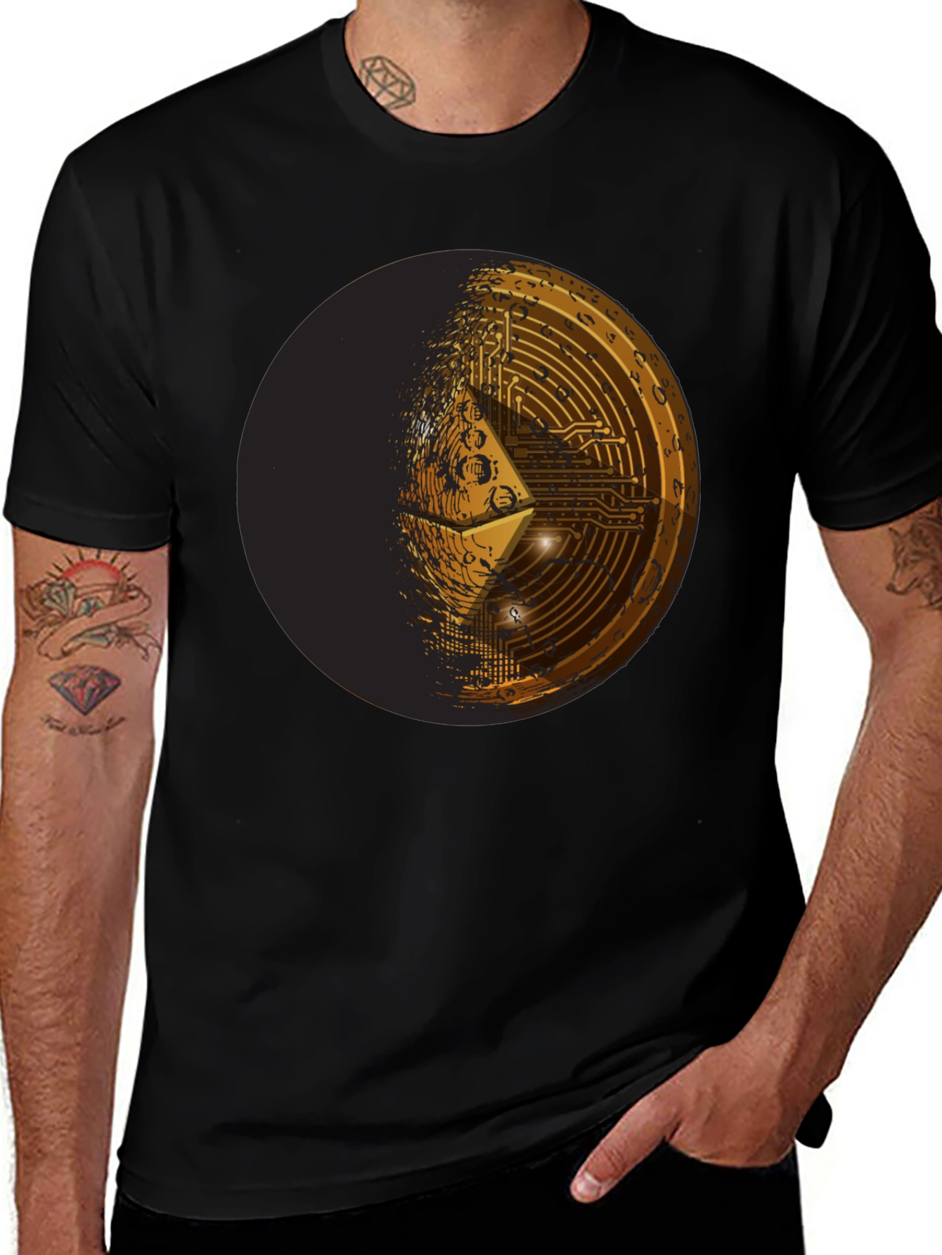 Ethereum Crypto T-Shirt - Stylish Blockchain Tee