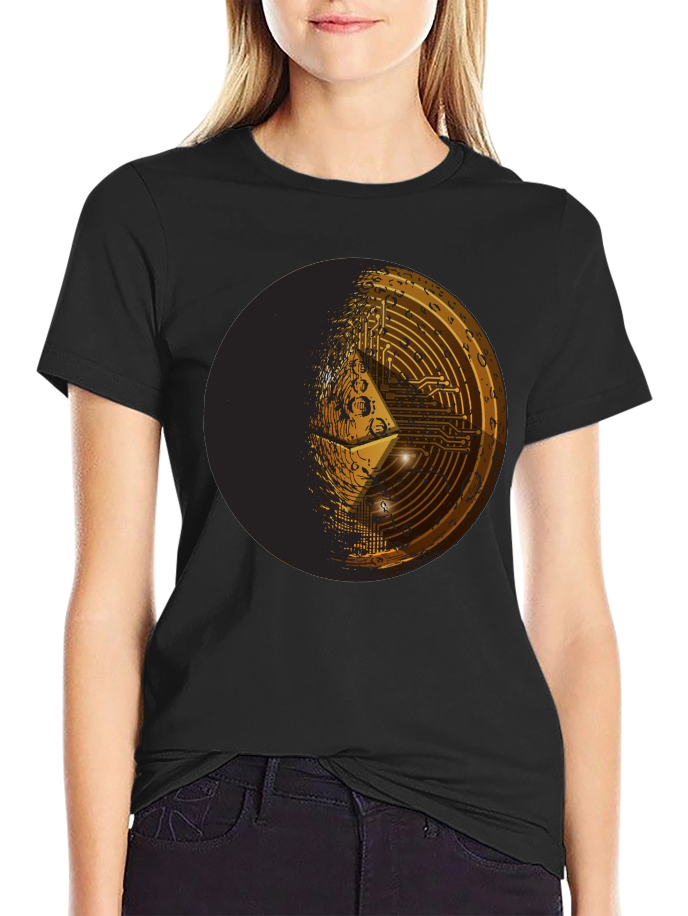 Ethereum Crypto T-Shirt - Stylish Blockchain Tee