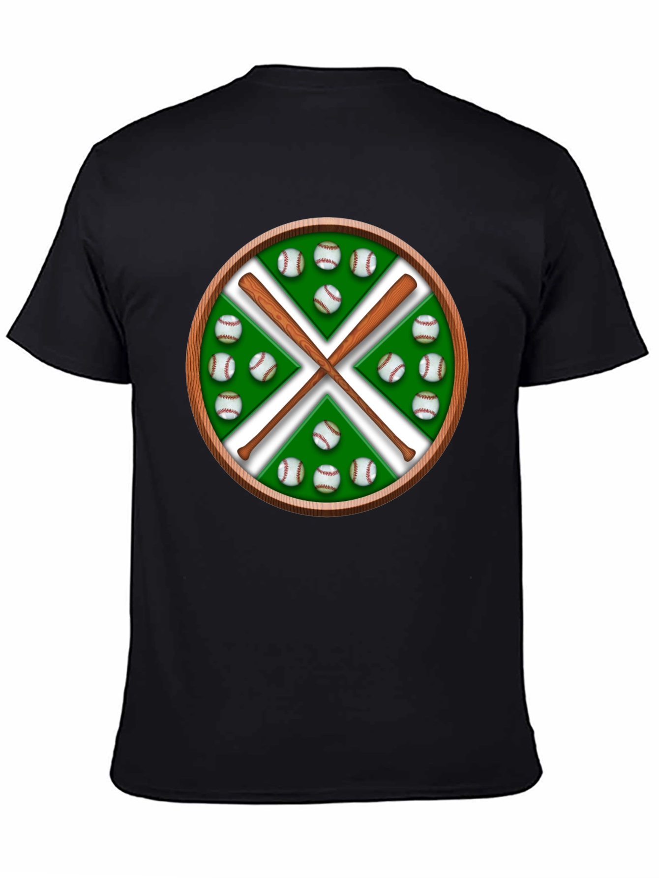 Baseball Bats & Balls Graphic Tee