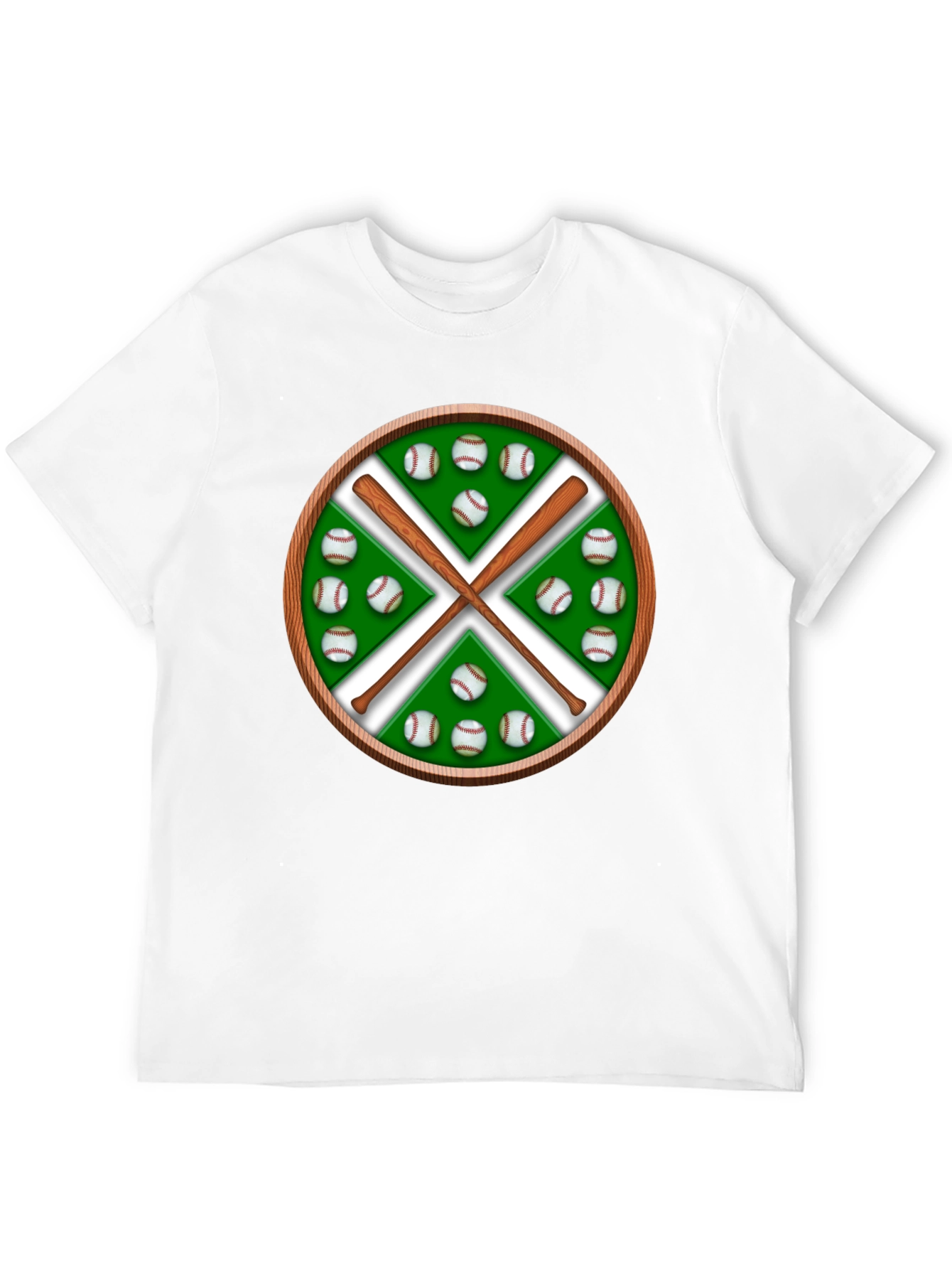 Baseball Bats & Balls Graphic Tee