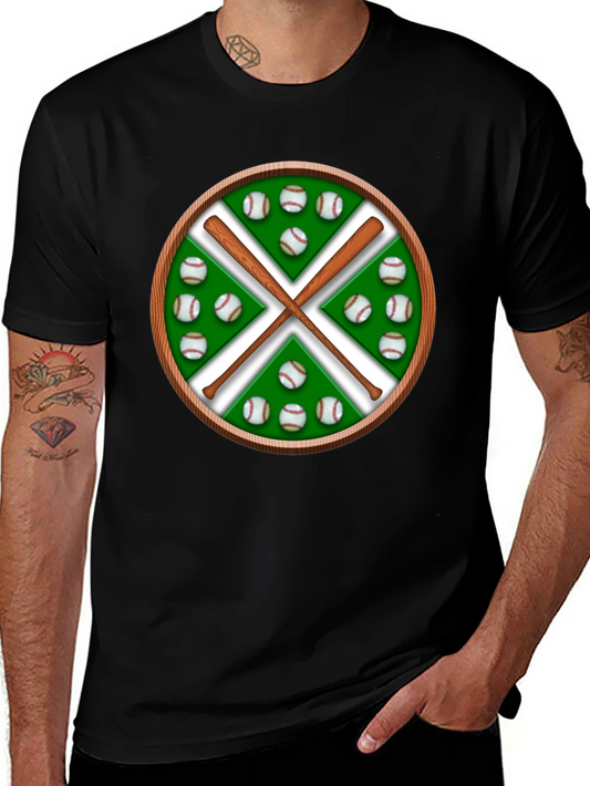 Baseball Bats & Balls Graphic Tee