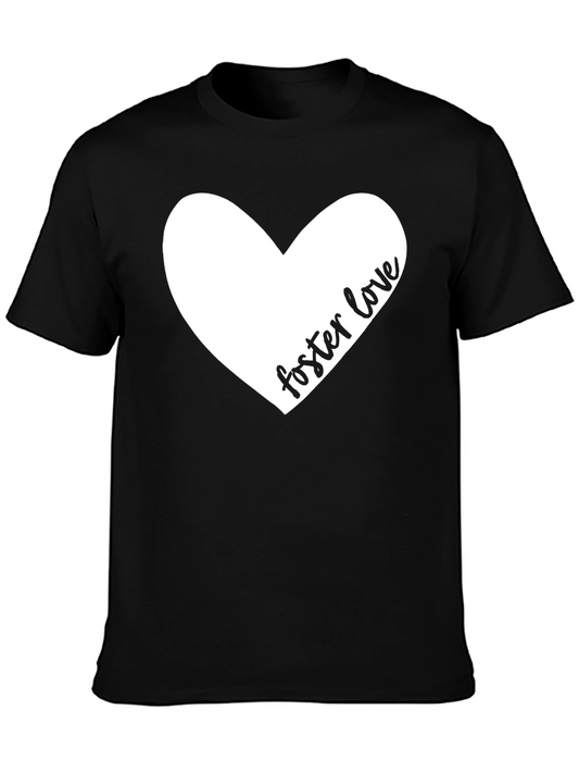 Foster Love Graphic Tee - Heart Design