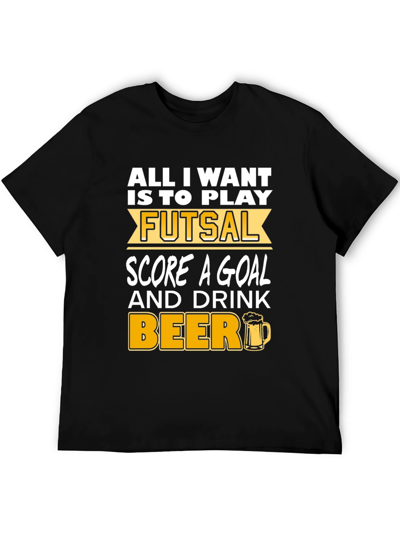 Futsal Score Beer T-Shirt