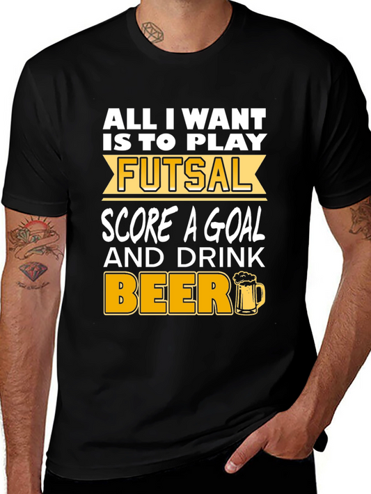 Futsal Score Beer T-Shirt