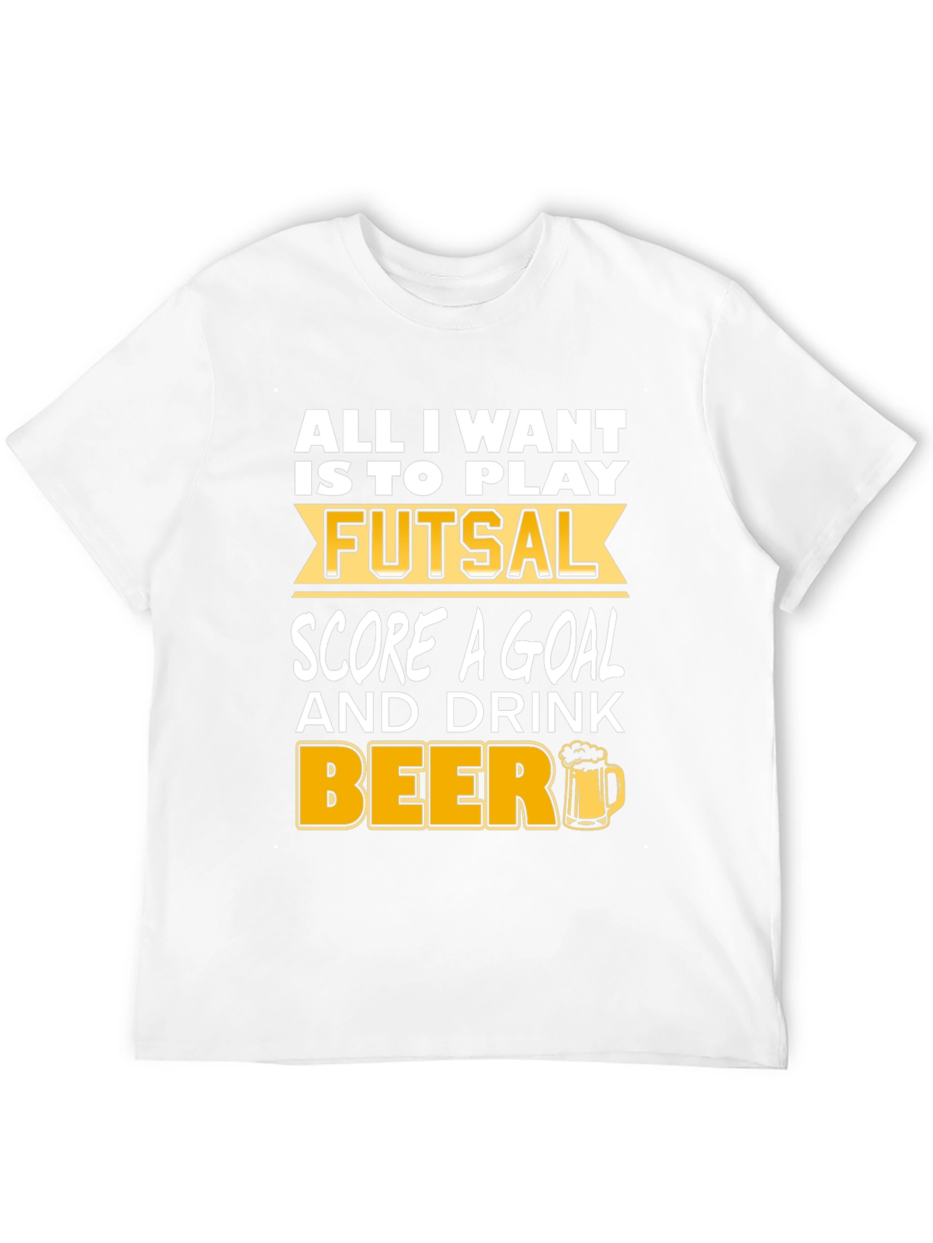 Futsal Score Beer T-Shirt