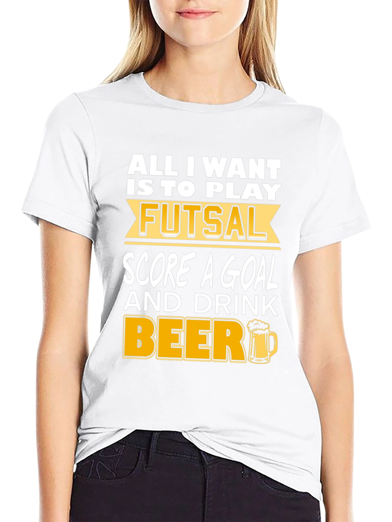 Futsal Score Beer T-Shirt