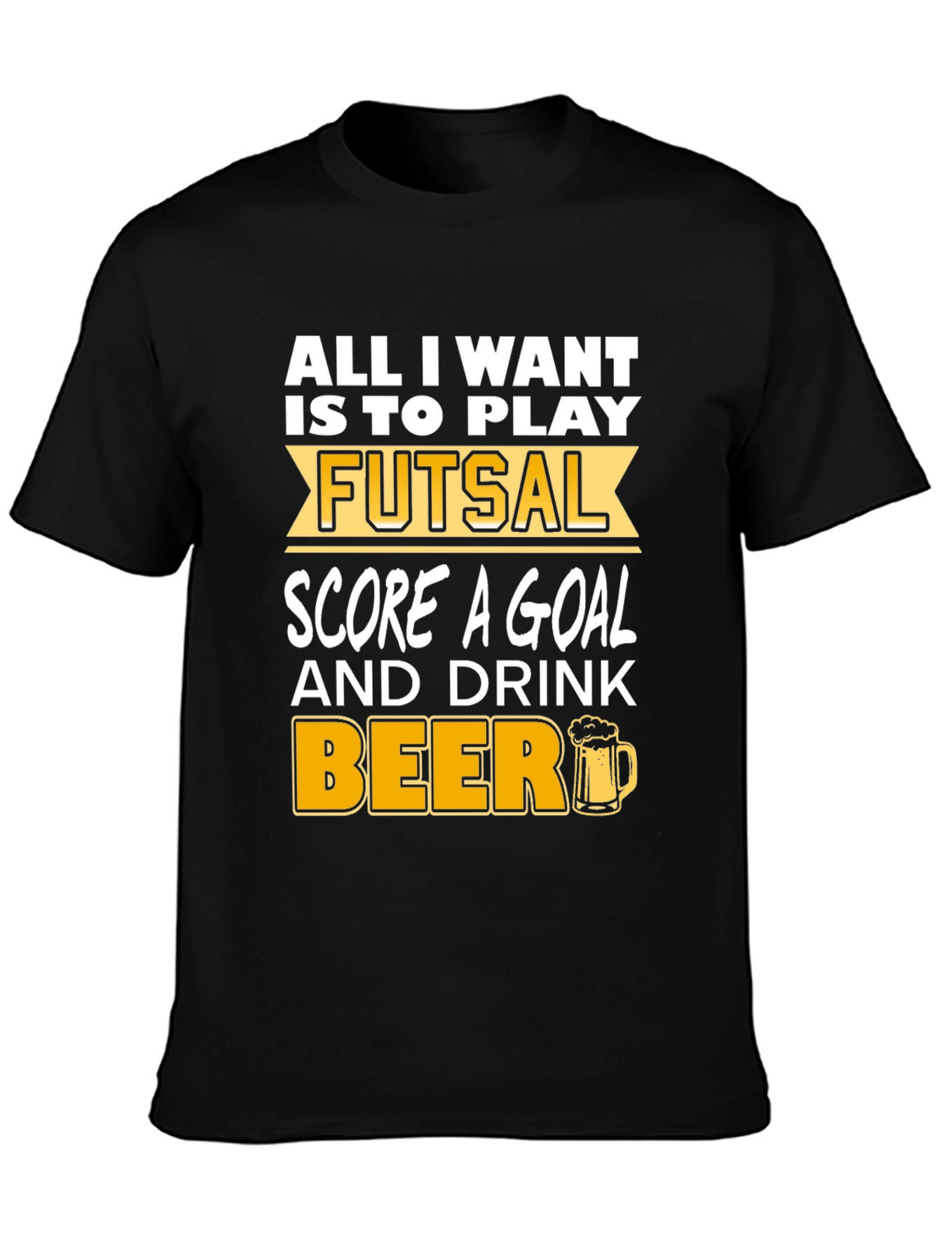 Futsal Score Beer T-Shirt