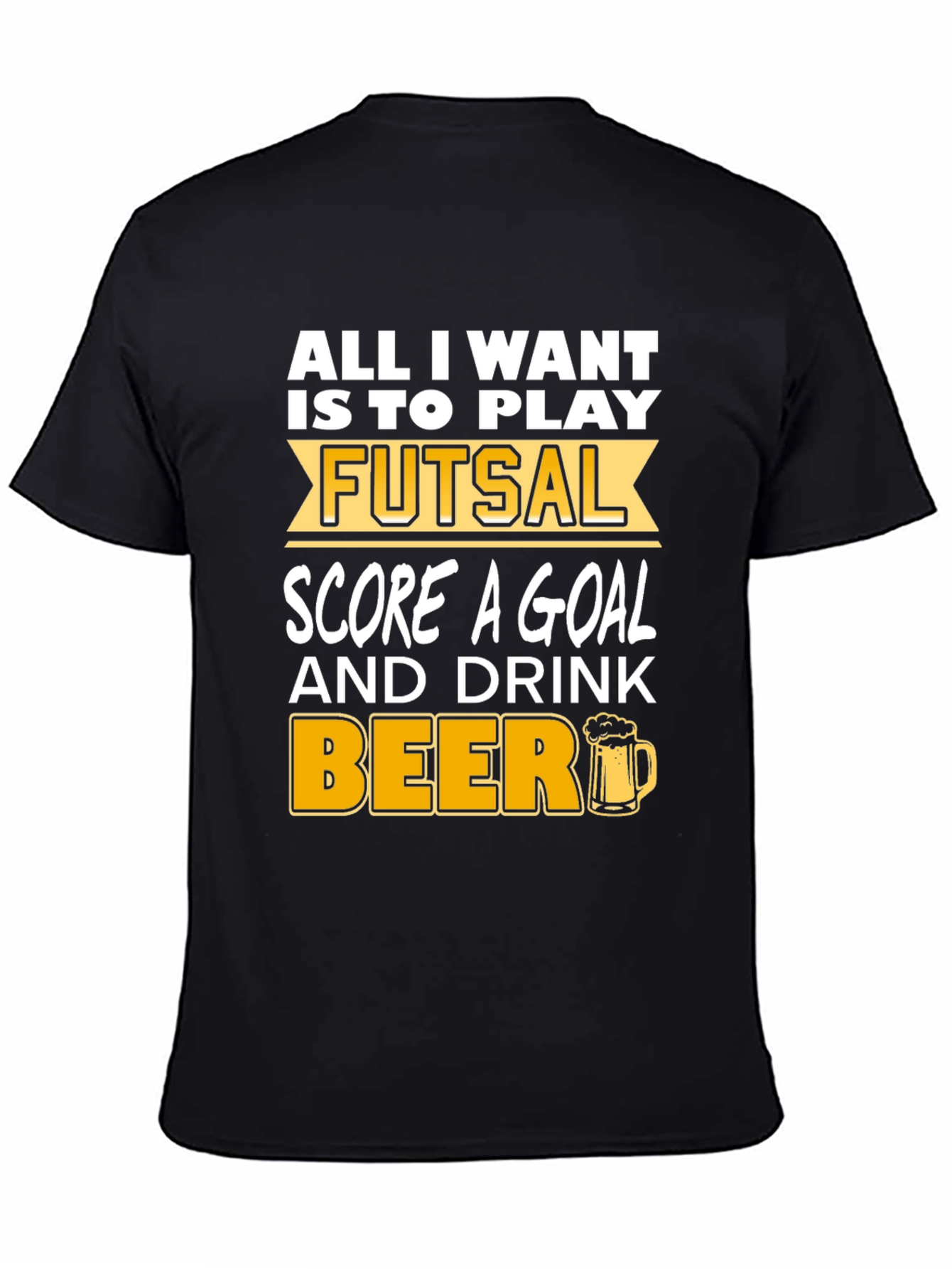 Futsal Score Beer T-Shirt