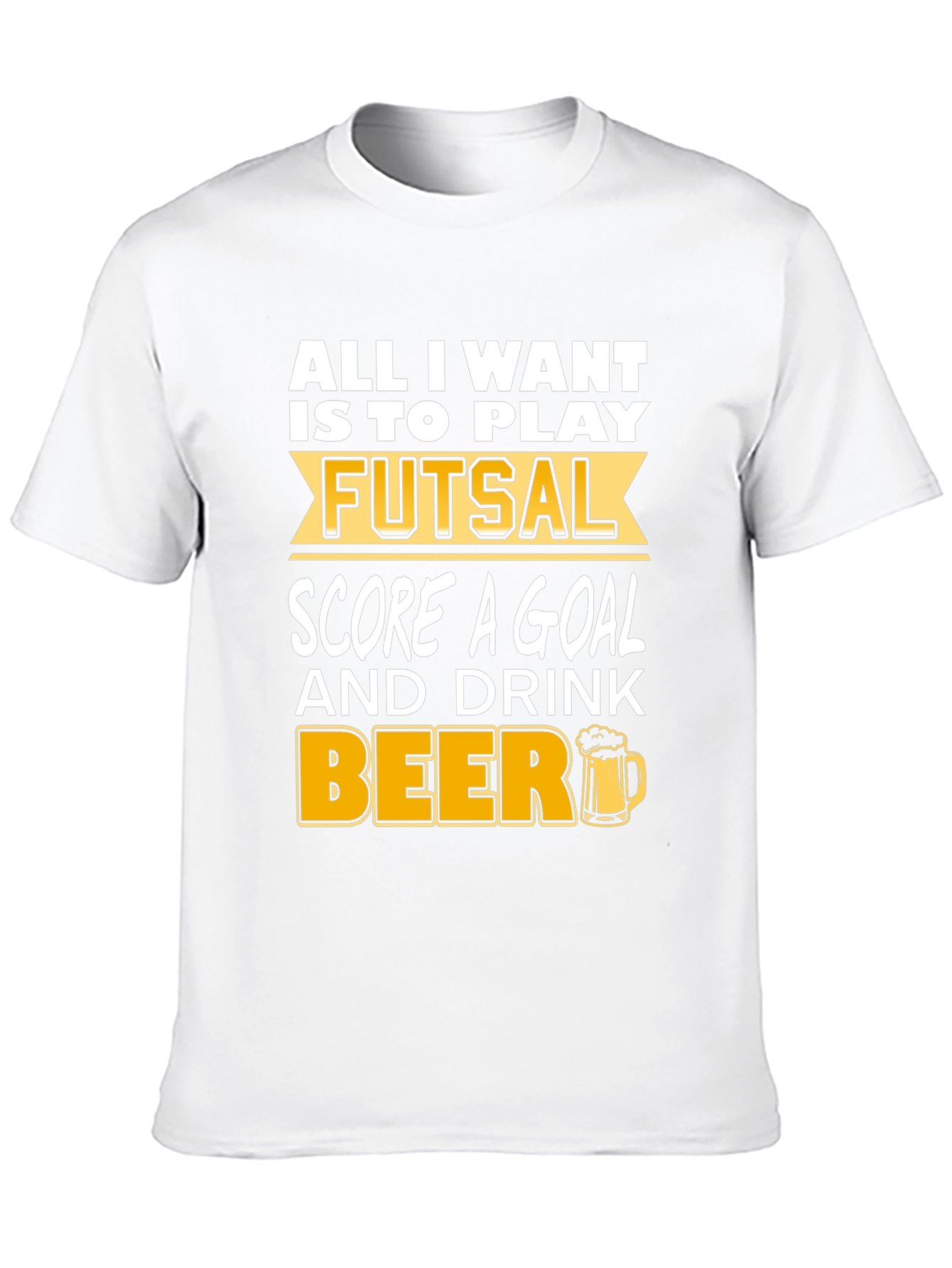 Futsal Score Beer T-Shirt