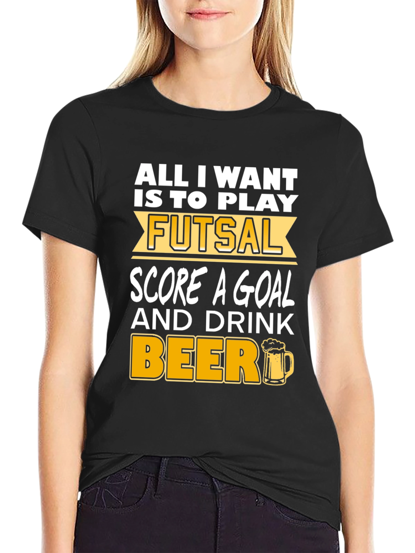 Futsal Score Beer T-Shirt