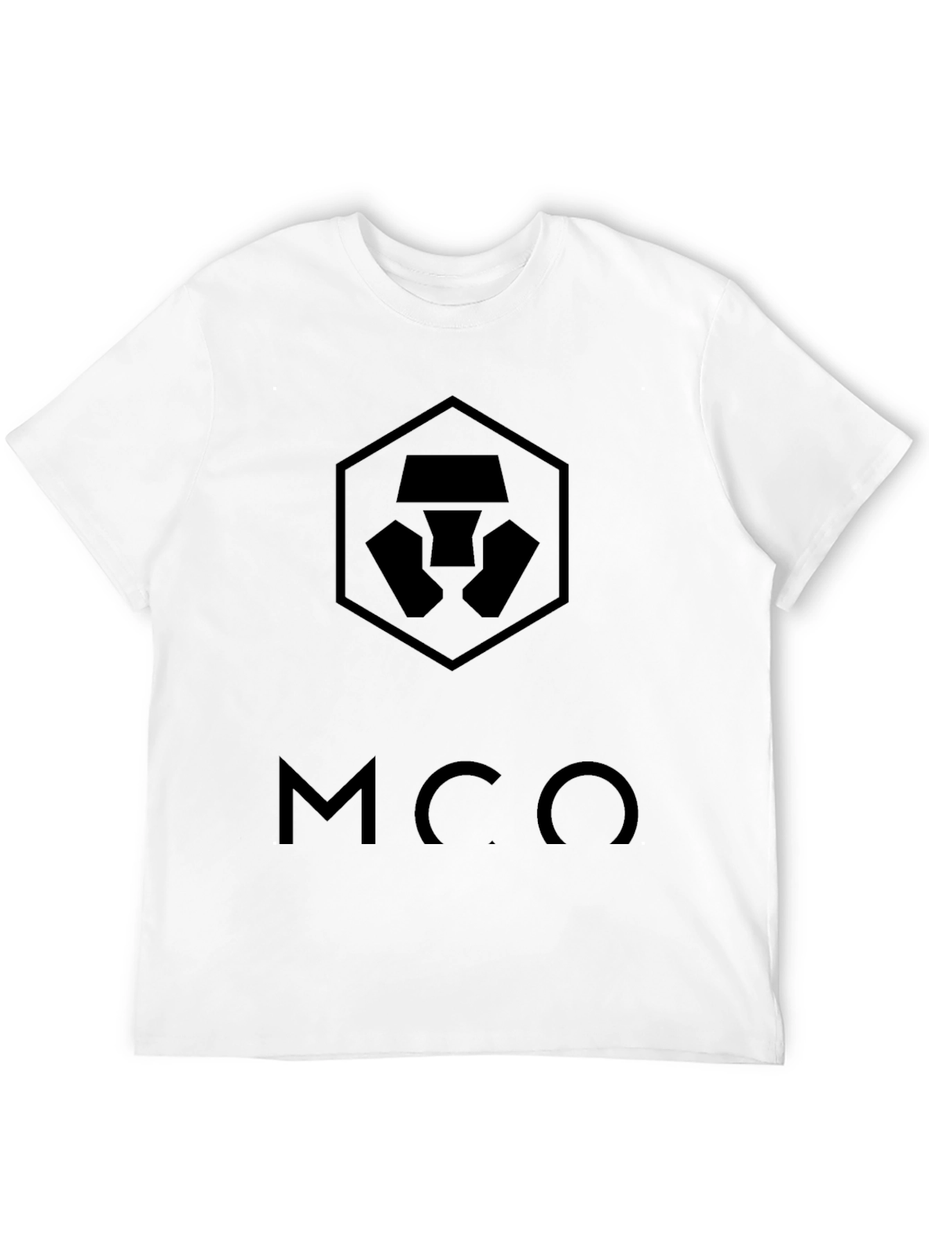 Modern Black T-Shirt with Graphic Logo Design