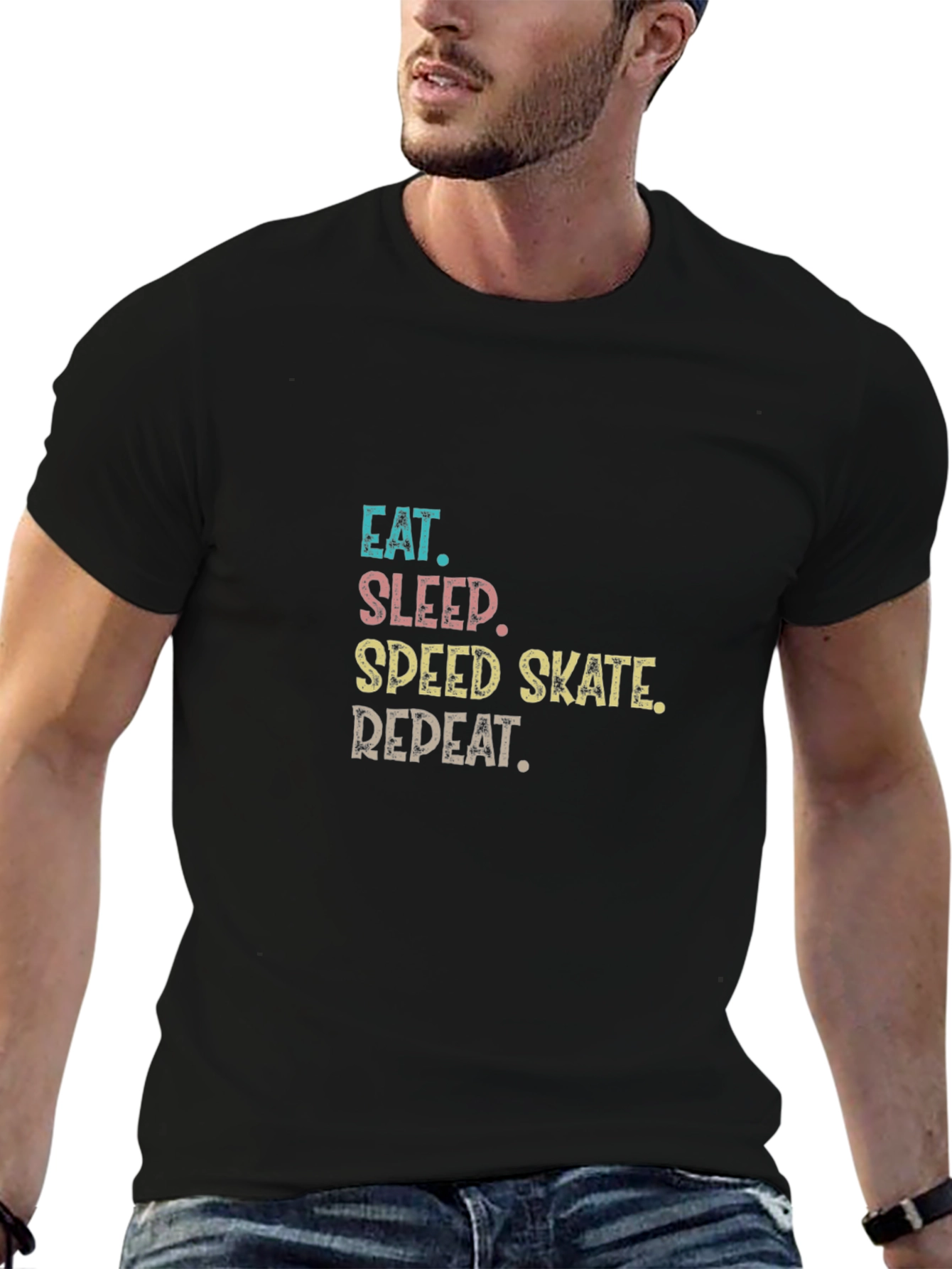 Eat Sleep Speed Skate Repeat T-Shirt