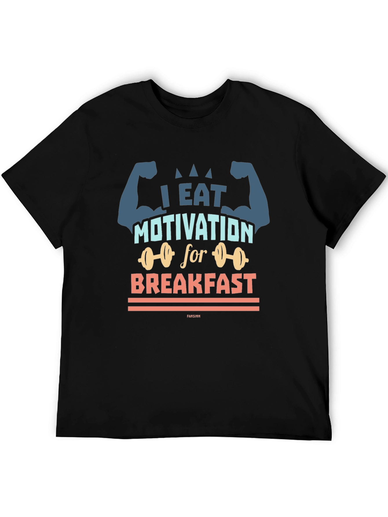 I Eat Motivation for Breakfast Graphic Tee