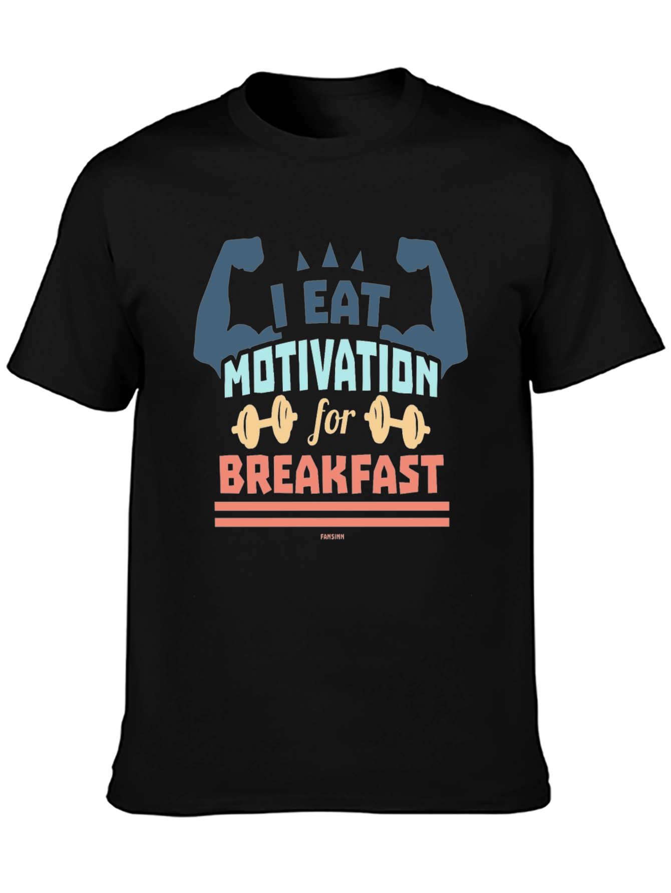 I Eat Motivation for Breakfast Graphic Tee