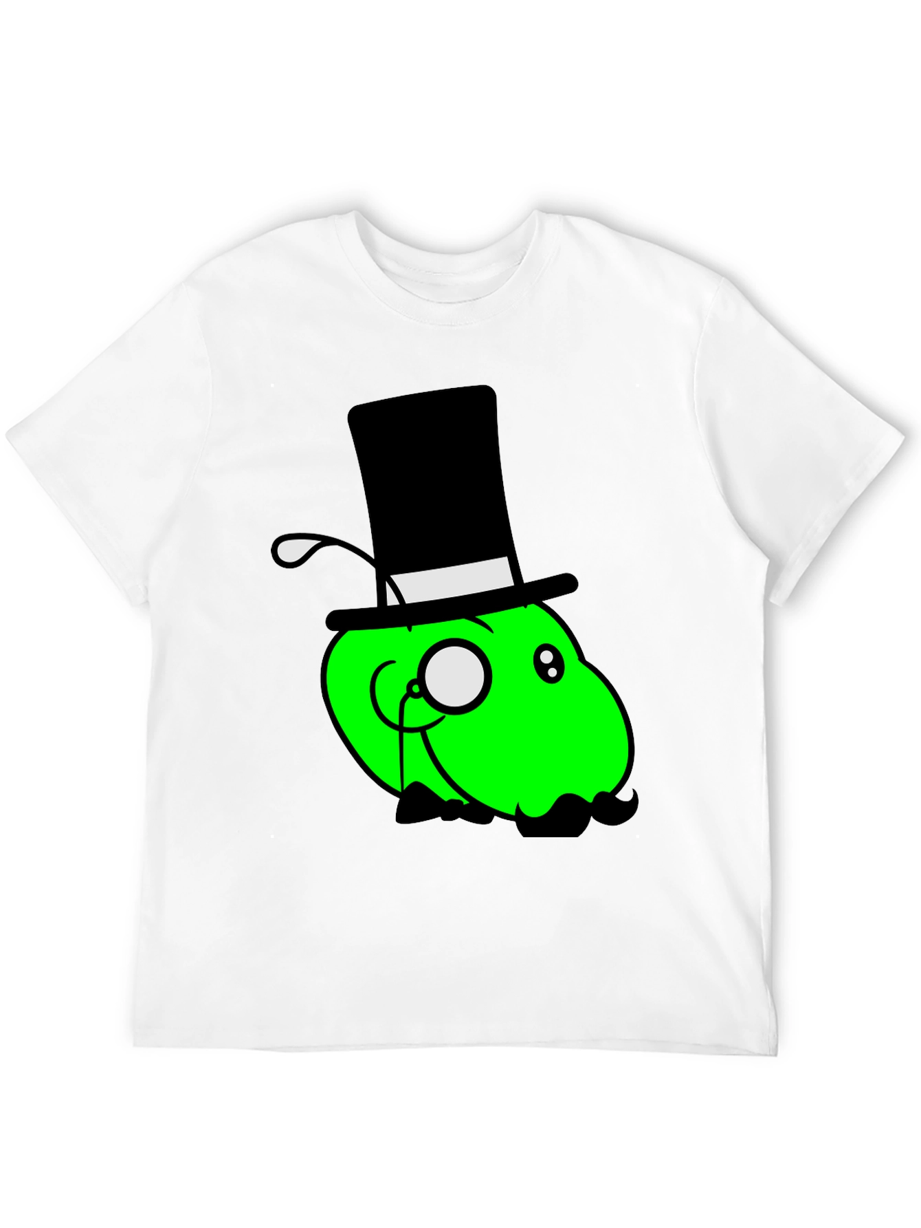 Cartoon Gentleman Graphic Tee