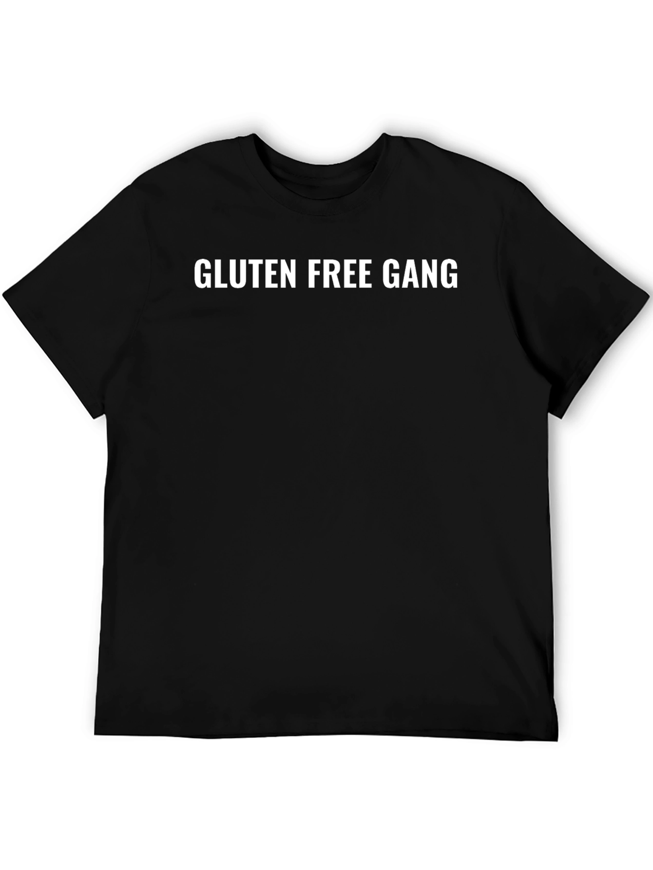 Gluten Free Gang Black T-Shirt