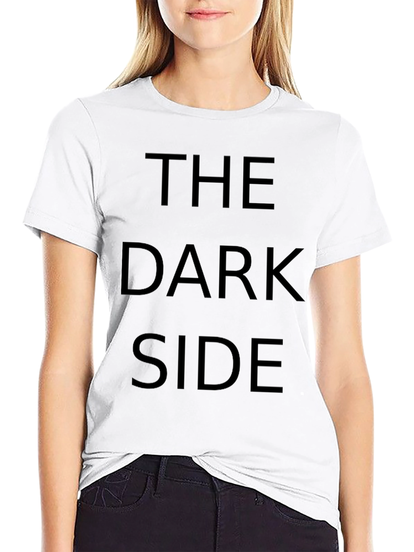 The Dark Side Graphic Black T-Shirt
