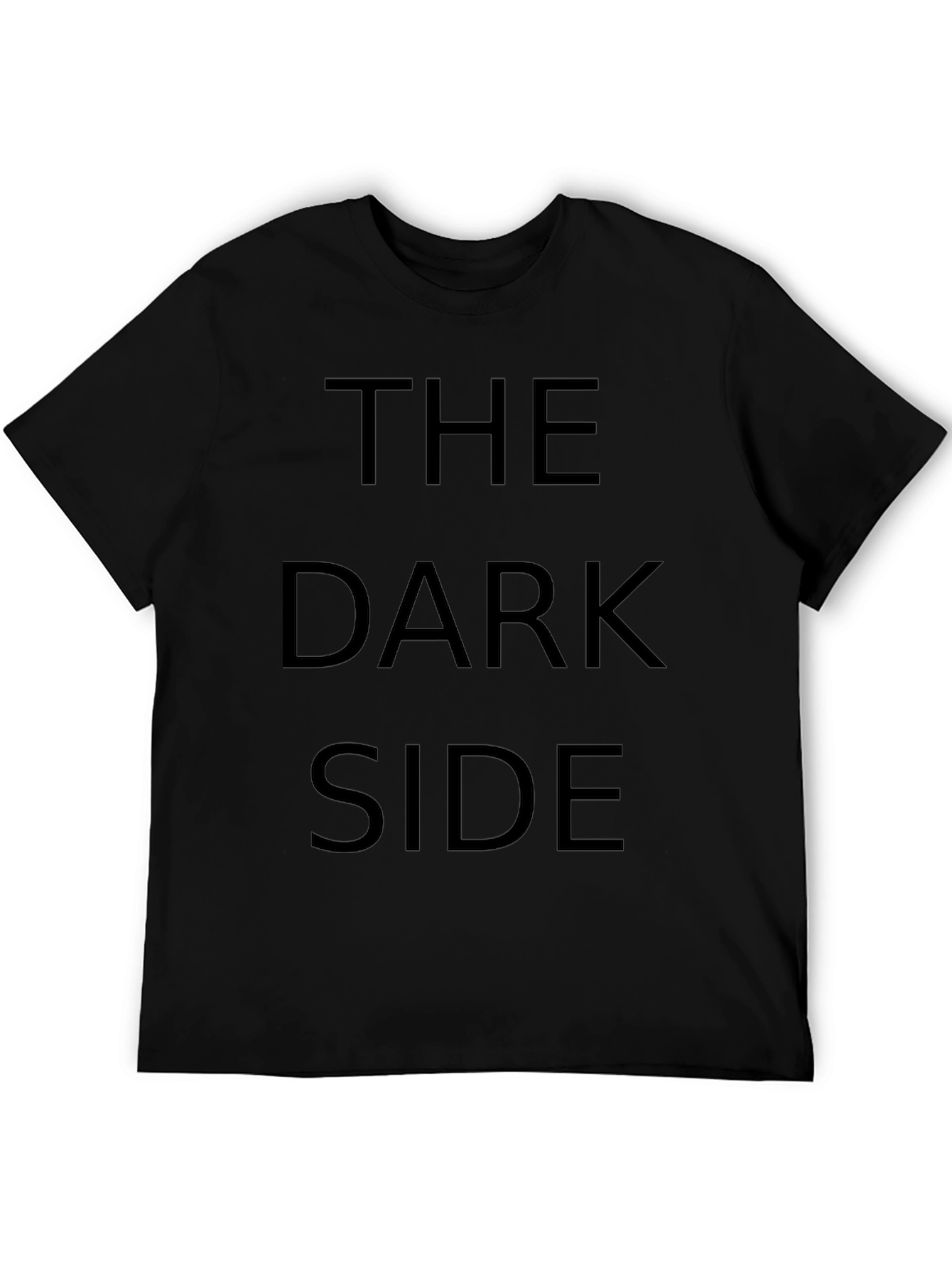 The Dark Side Graphic Black T-Shirt