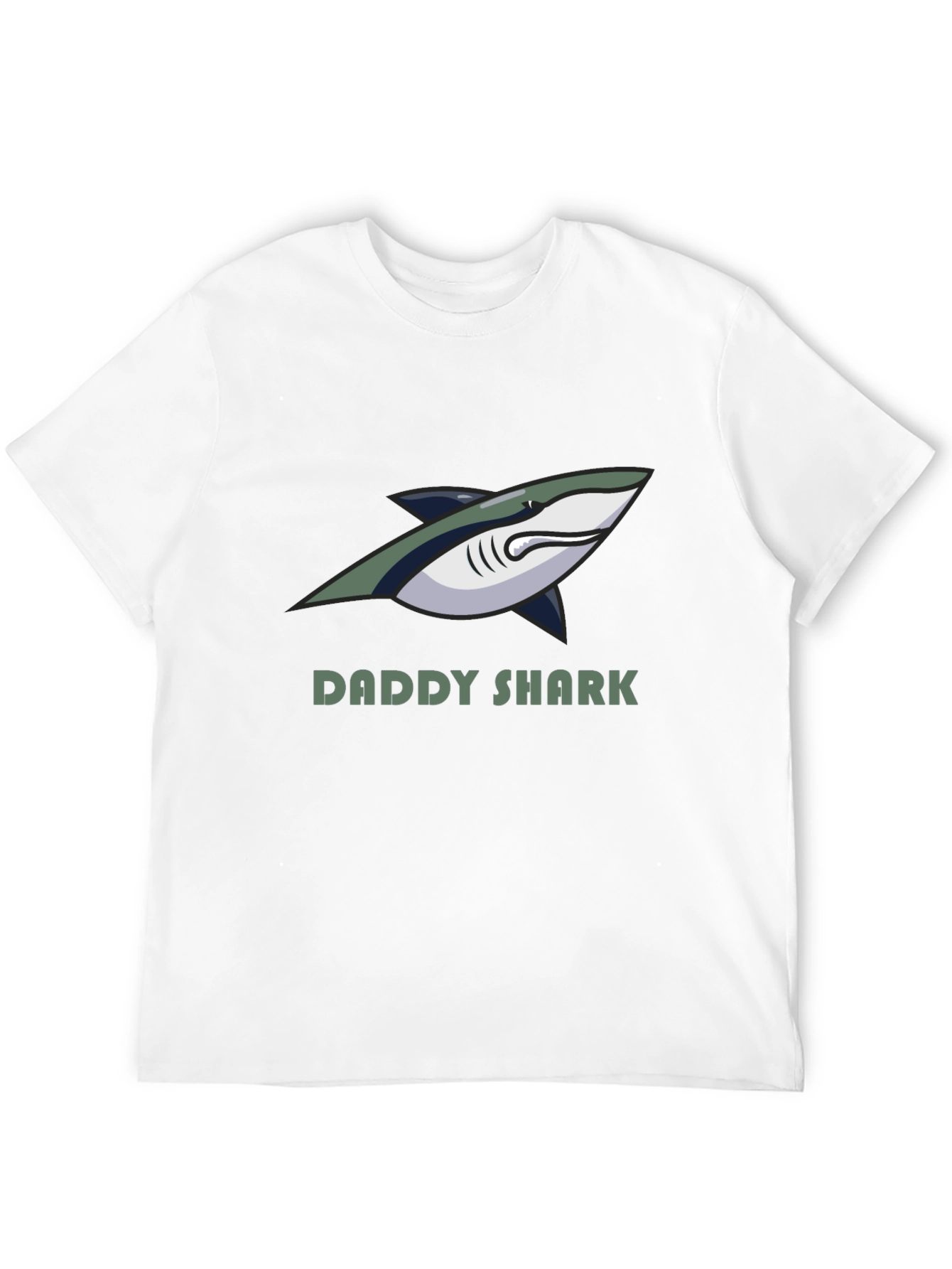 Daddy Shark Graphic Tee - Fun Family Shirt