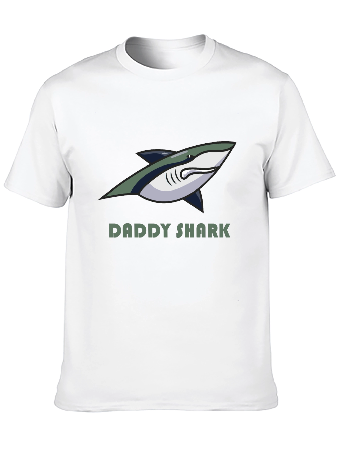 Daddy Shark Graphic Tee - Fun Family Shirt