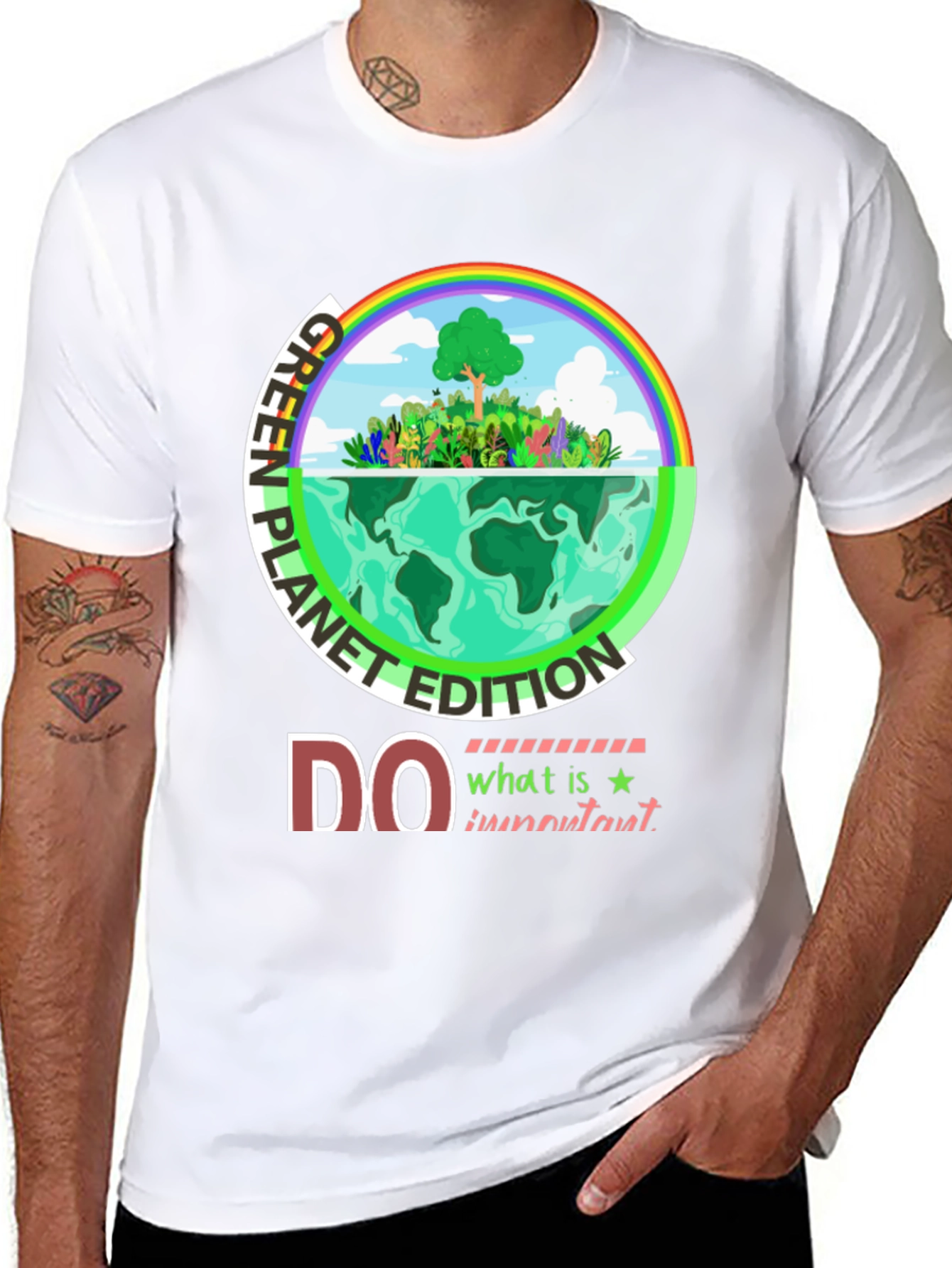 Green Planet Edition Graphic T-Shirt