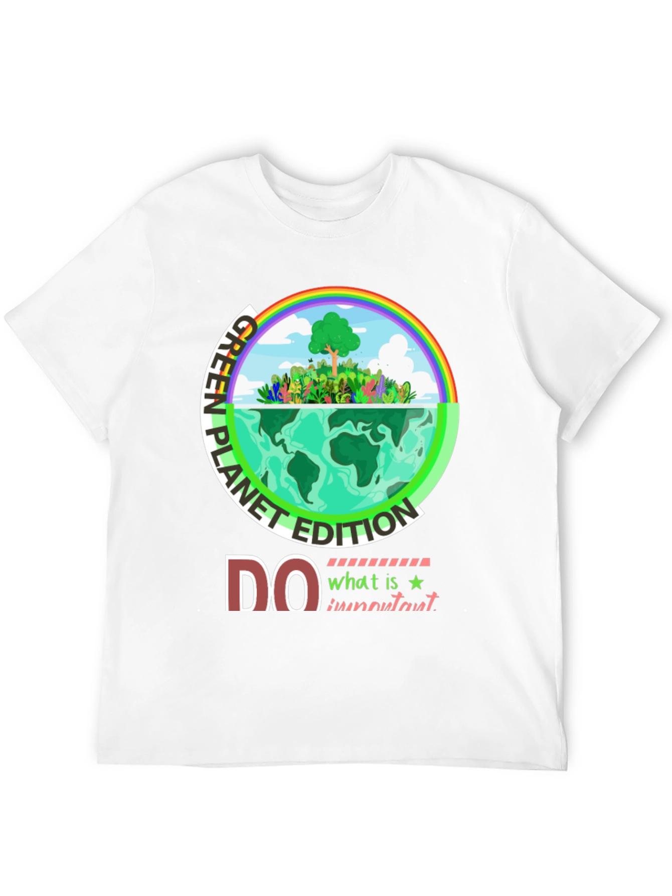 Green Planet Edition Graphic T-Shirt