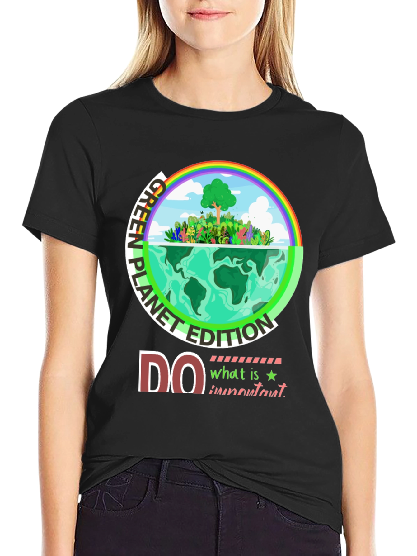 Green Planet Edition Graphic T-Shirt