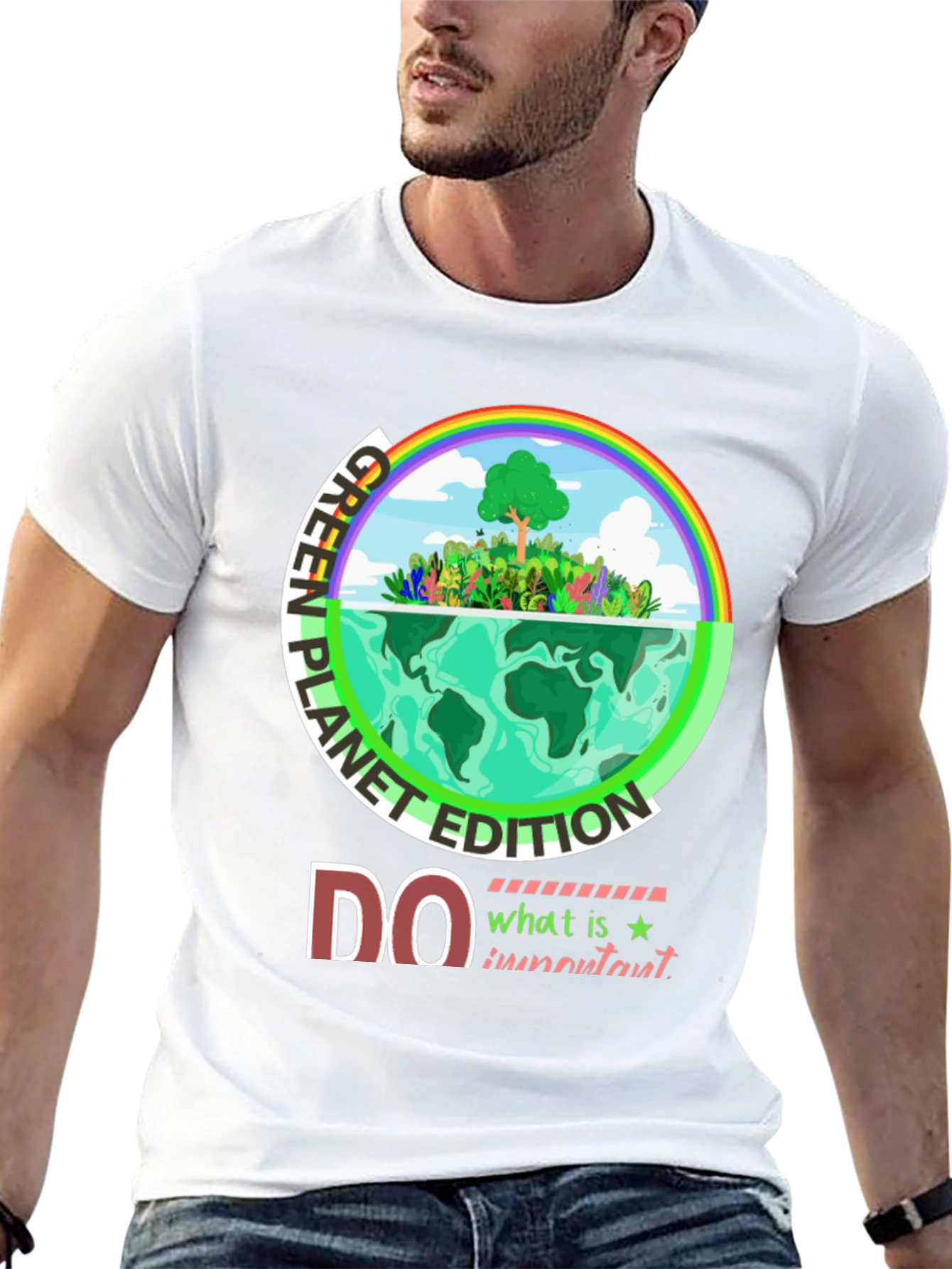 Green Planet Edition Graphic T-Shirt