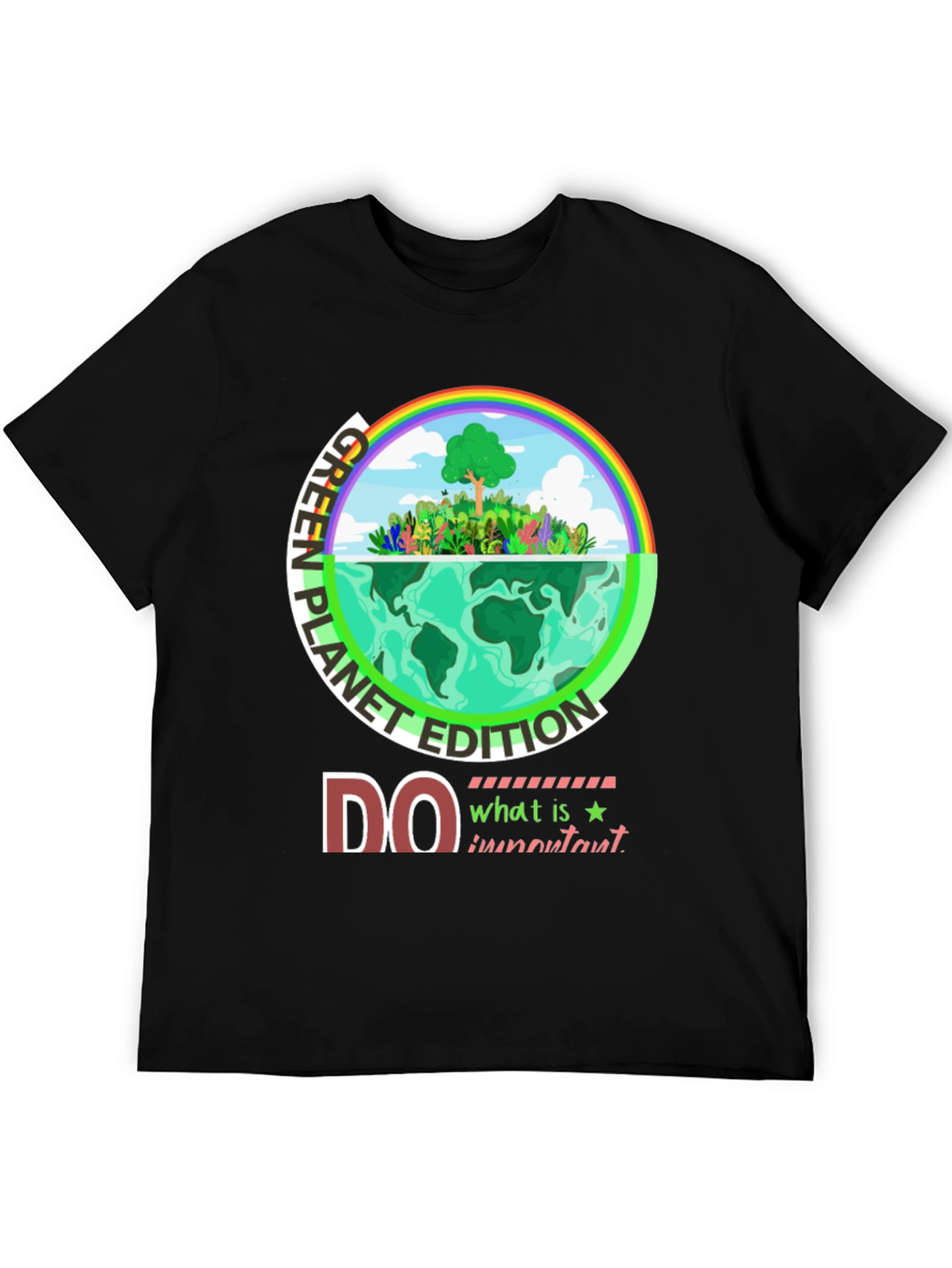 Green Planet Edition Graphic T-Shirt