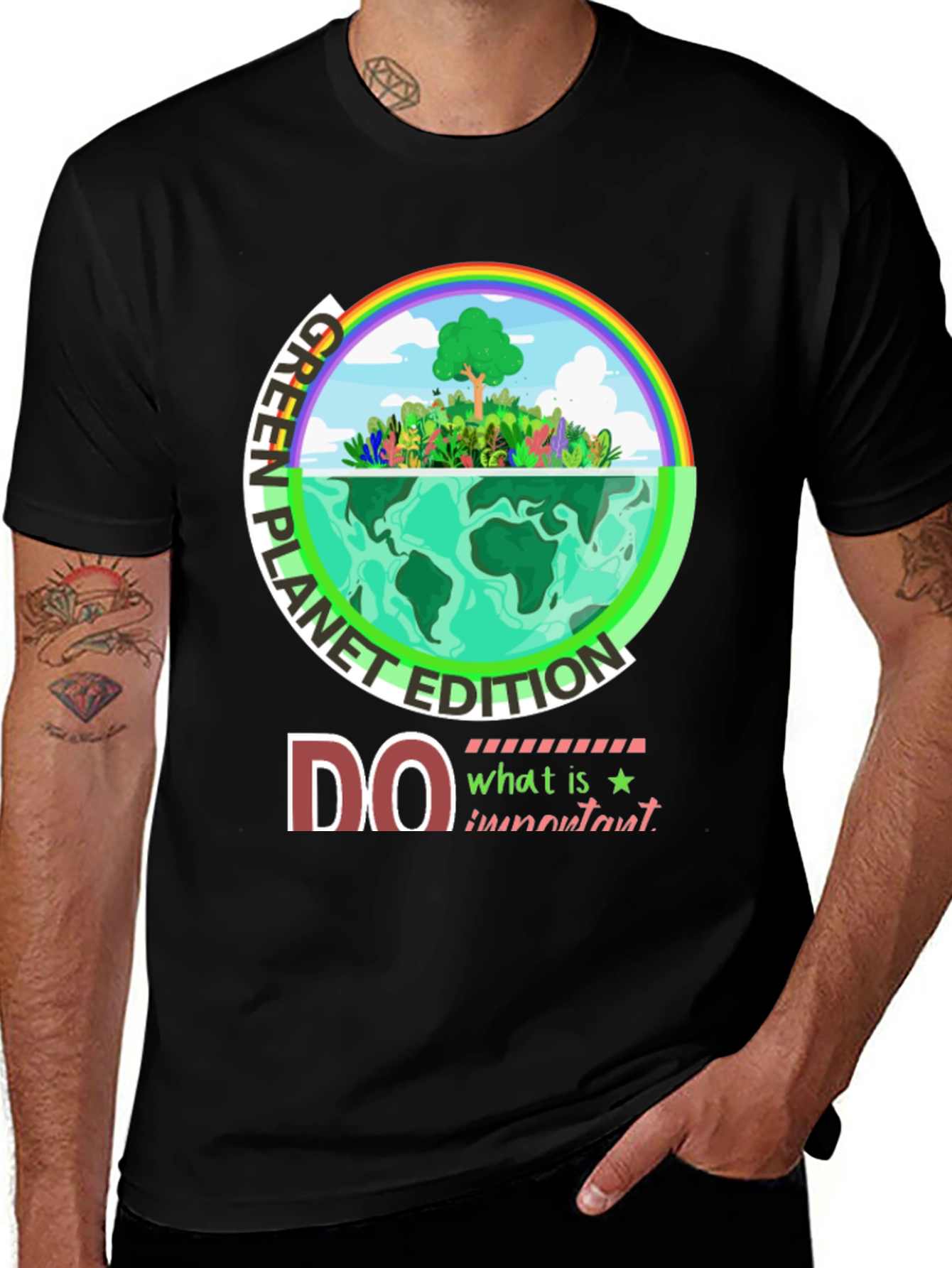 Green Planet Edition Graphic T-Shirt