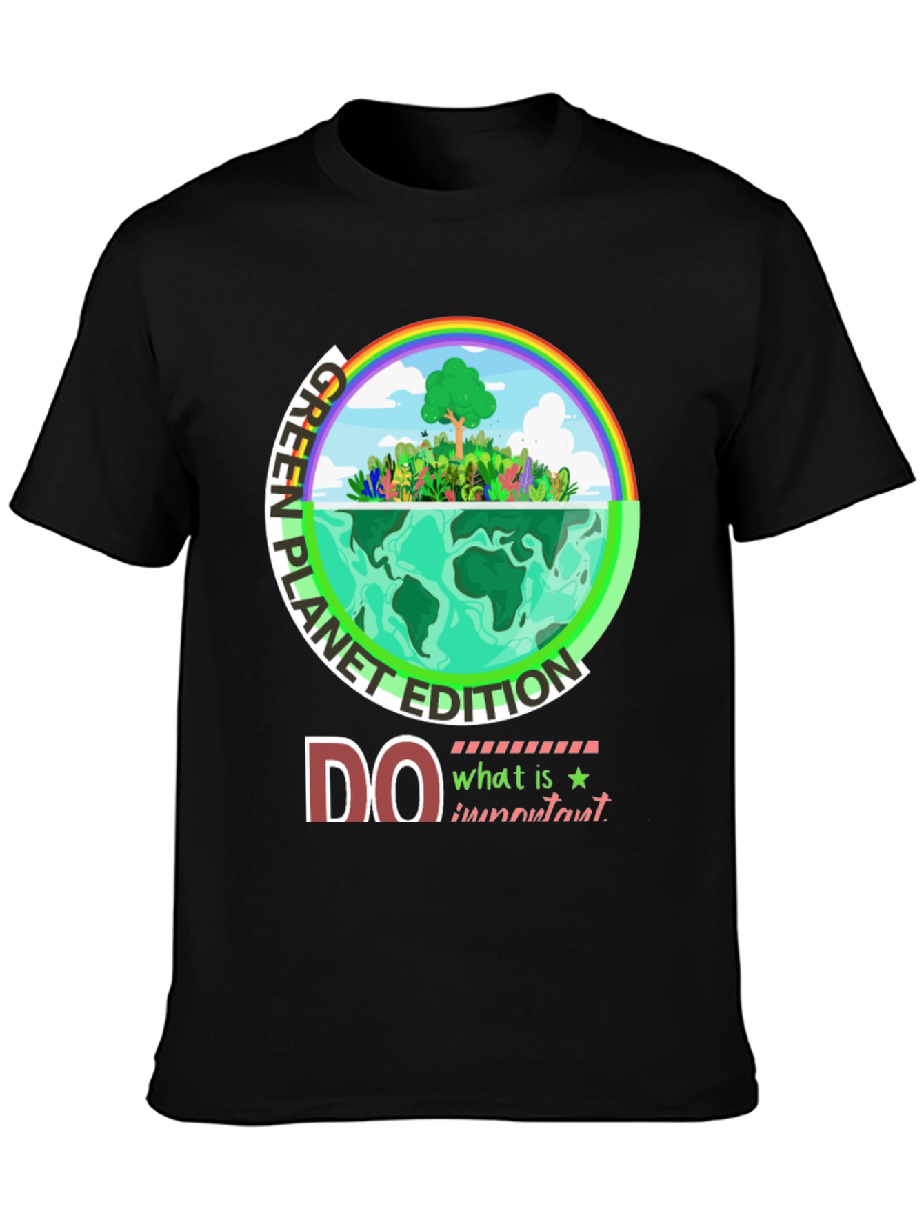 Green Planet Edition Graphic T-Shirt