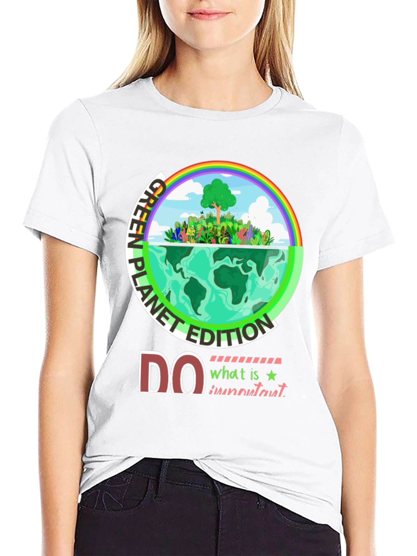 Green Planet Edition Graphic T-Shirt