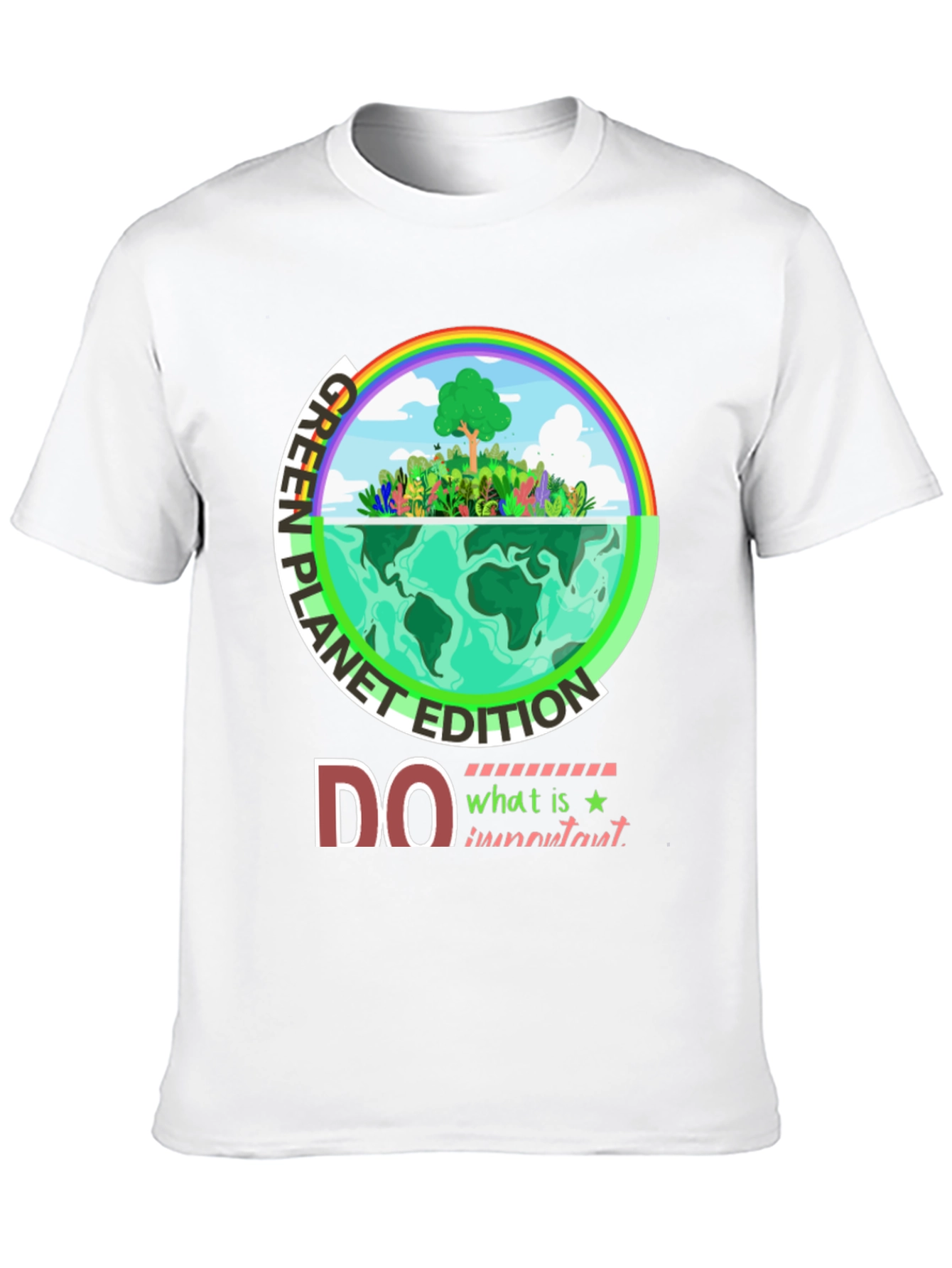 Green Planet Edition Graphic T-Shirt