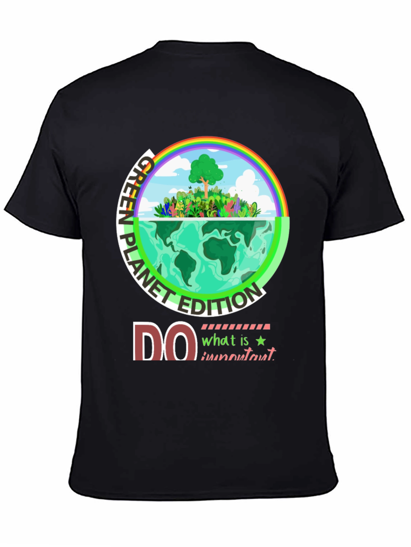Green Planet Edition Graphic T-Shirt
