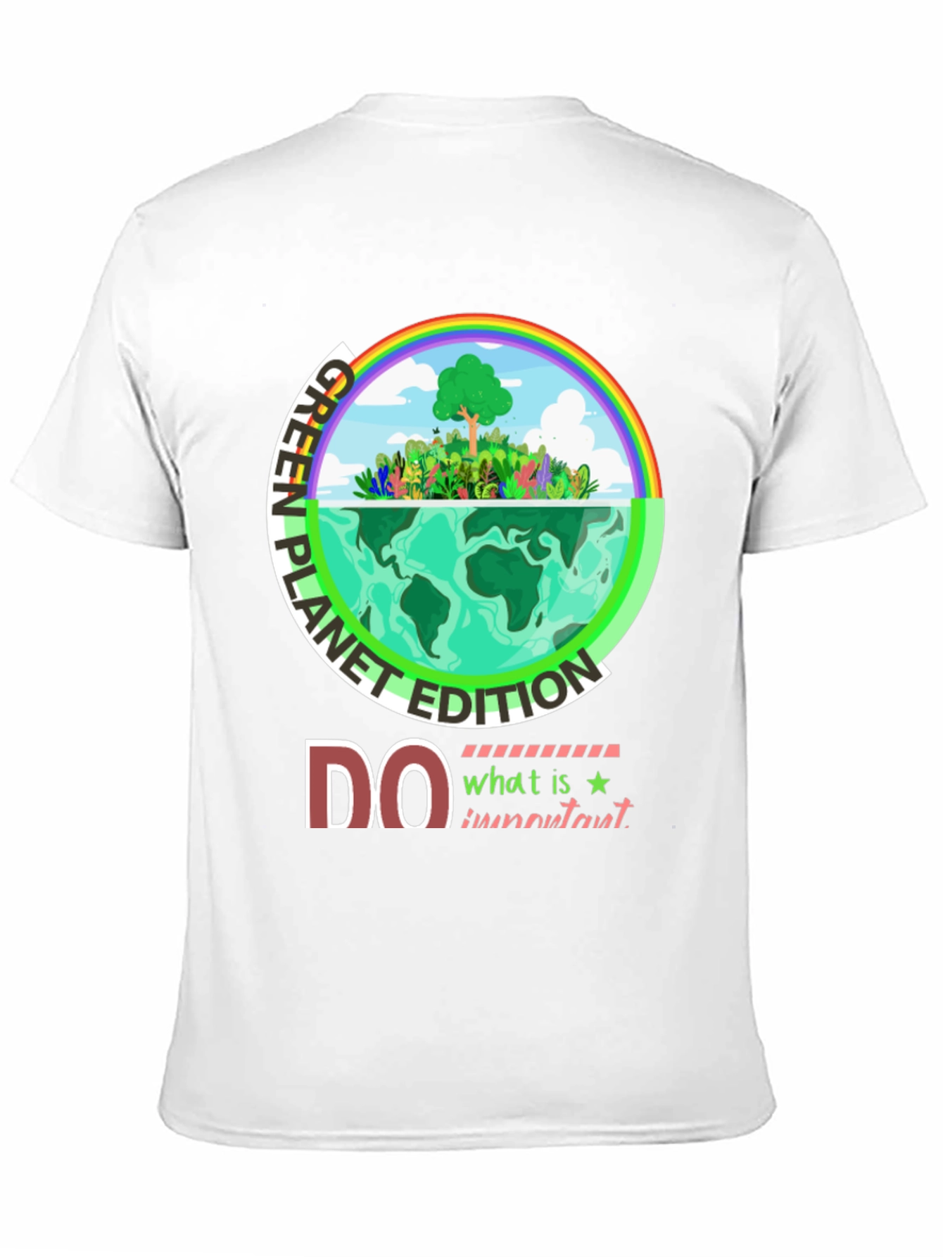 Green Planet Edition Graphic T-Shirt