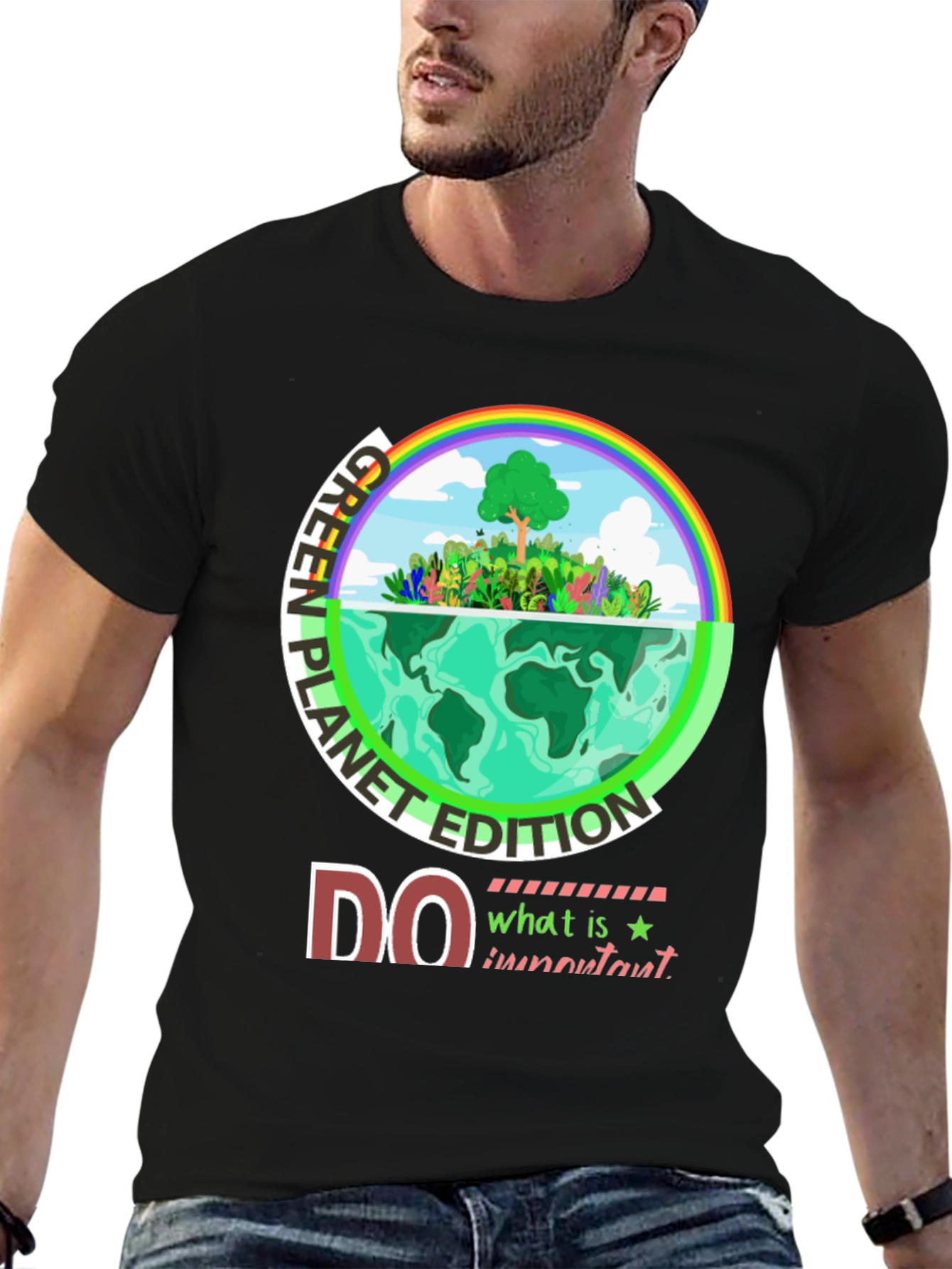 Green Planet Edition Graphic T-Shirt
