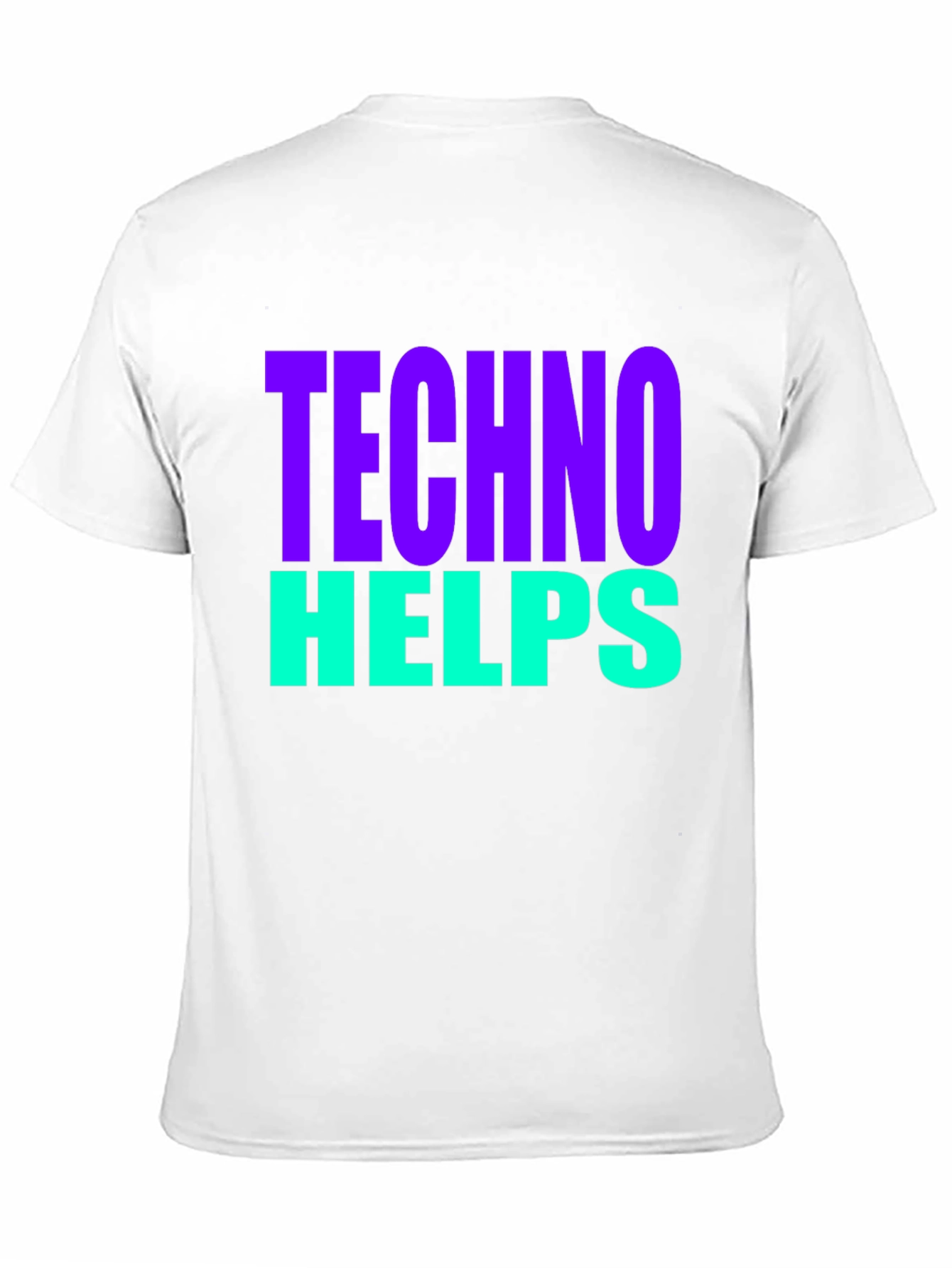 Techno Helps T-Shirt - Bold Graphic Tee