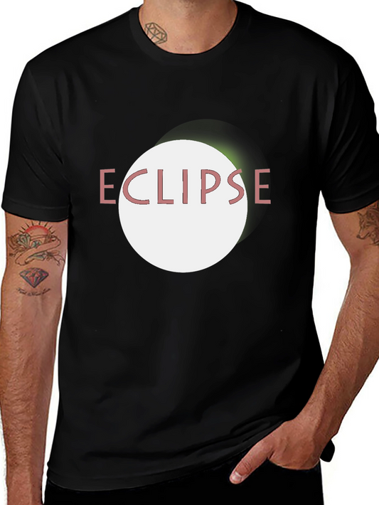 Eclipse Graphic Tee - Modern Print T-Shirt