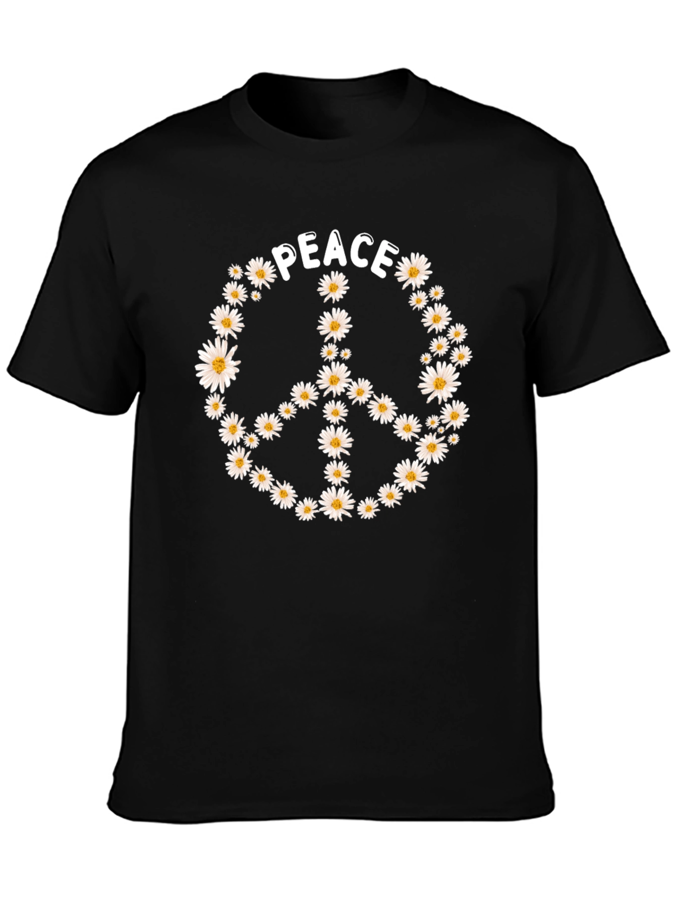 Peace Daisy Flower T-Shirt