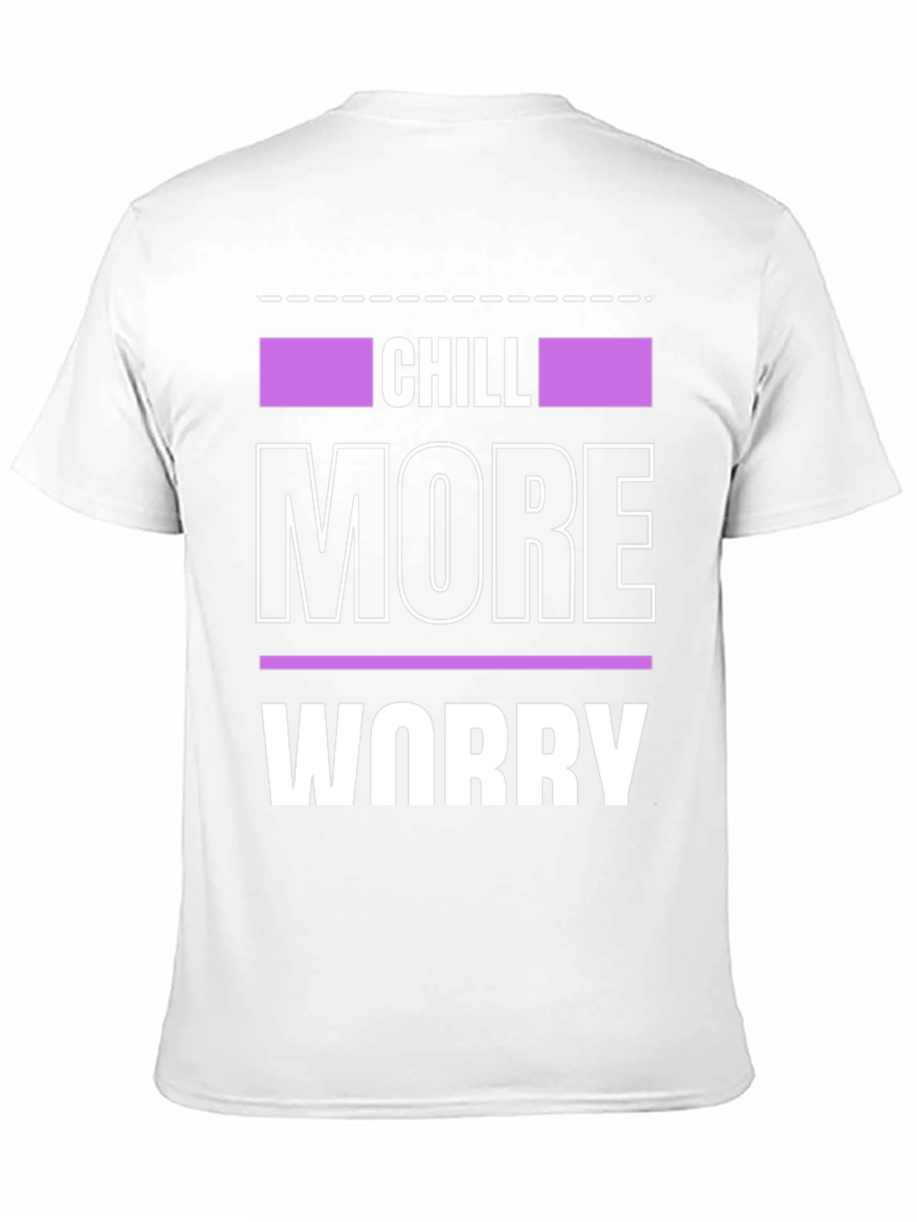 Chill More Worry Less Graphic Tee