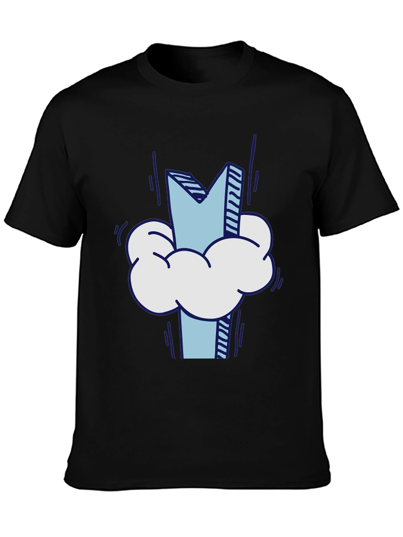 Cloud M Graphic Tee - Stylish Casual Wear