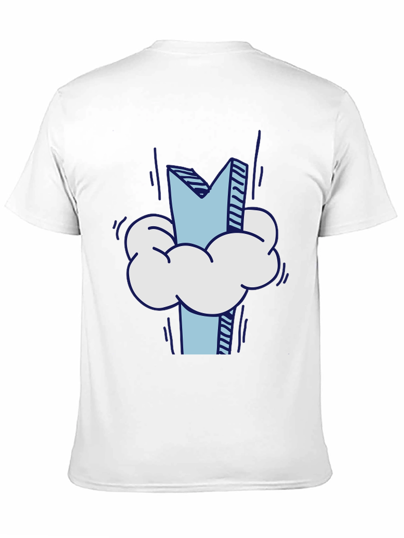 Cloud M Graphic Tee - Stylish Casual Wear