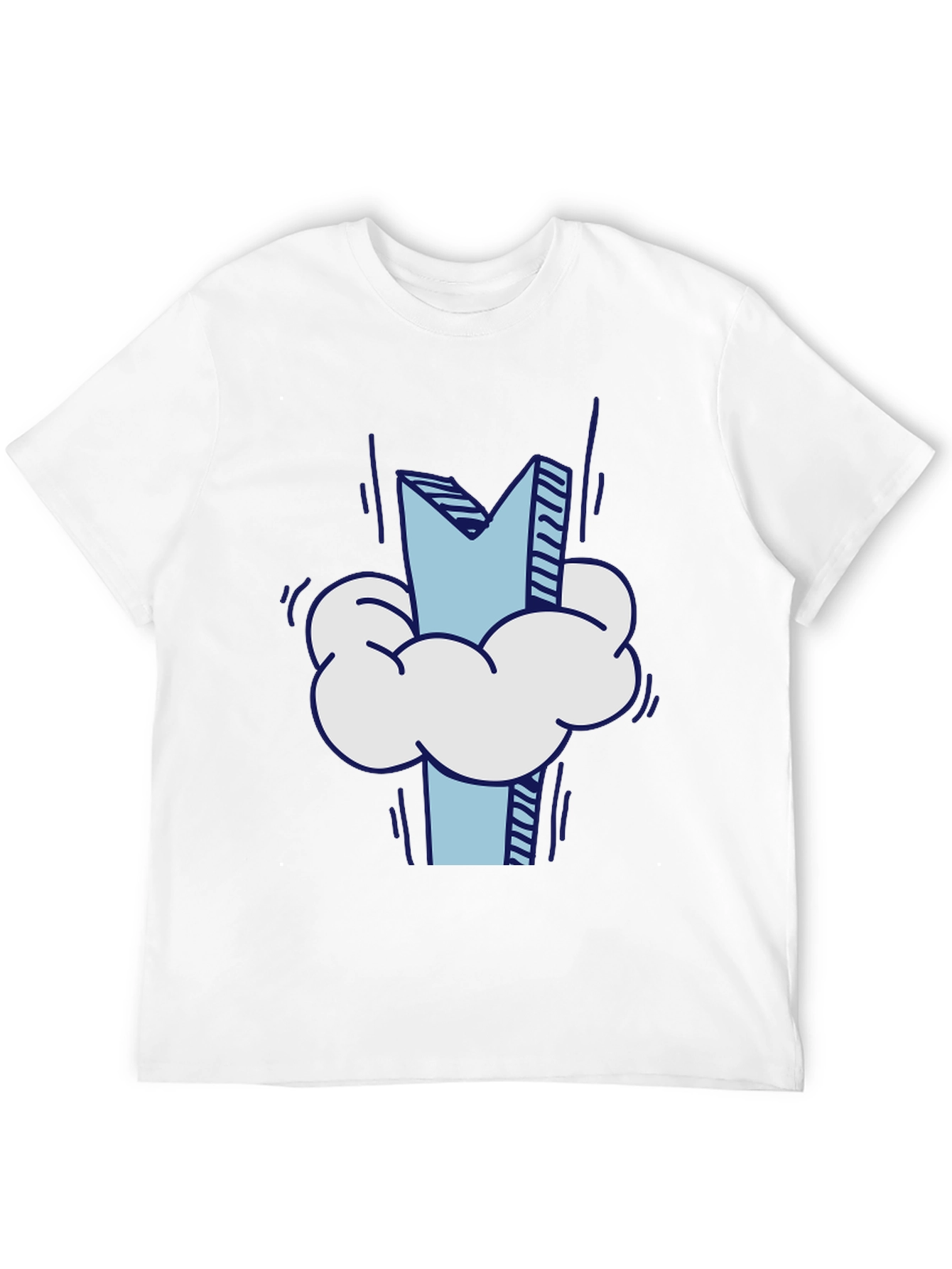 Cloud M Graphic Tee - Stylish Casual Wear