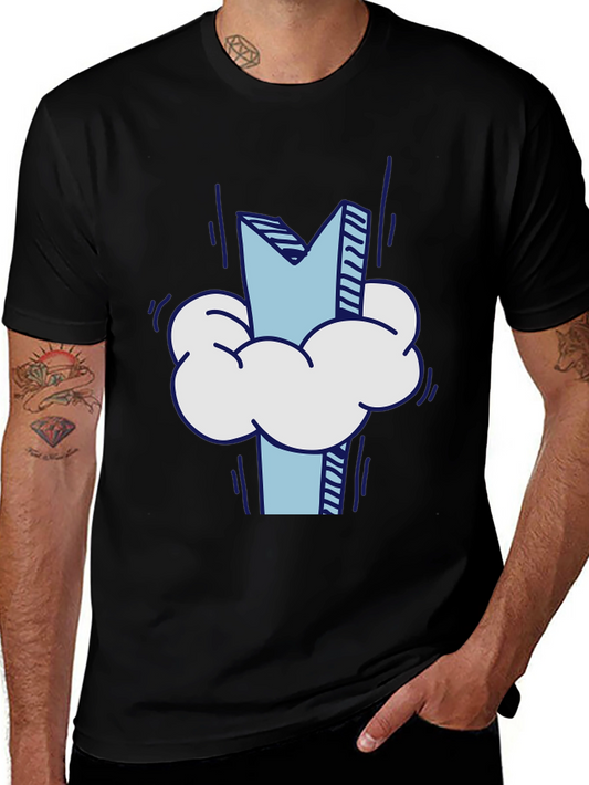 Cloud M Graphic Tee - Stylish Casual Wear
