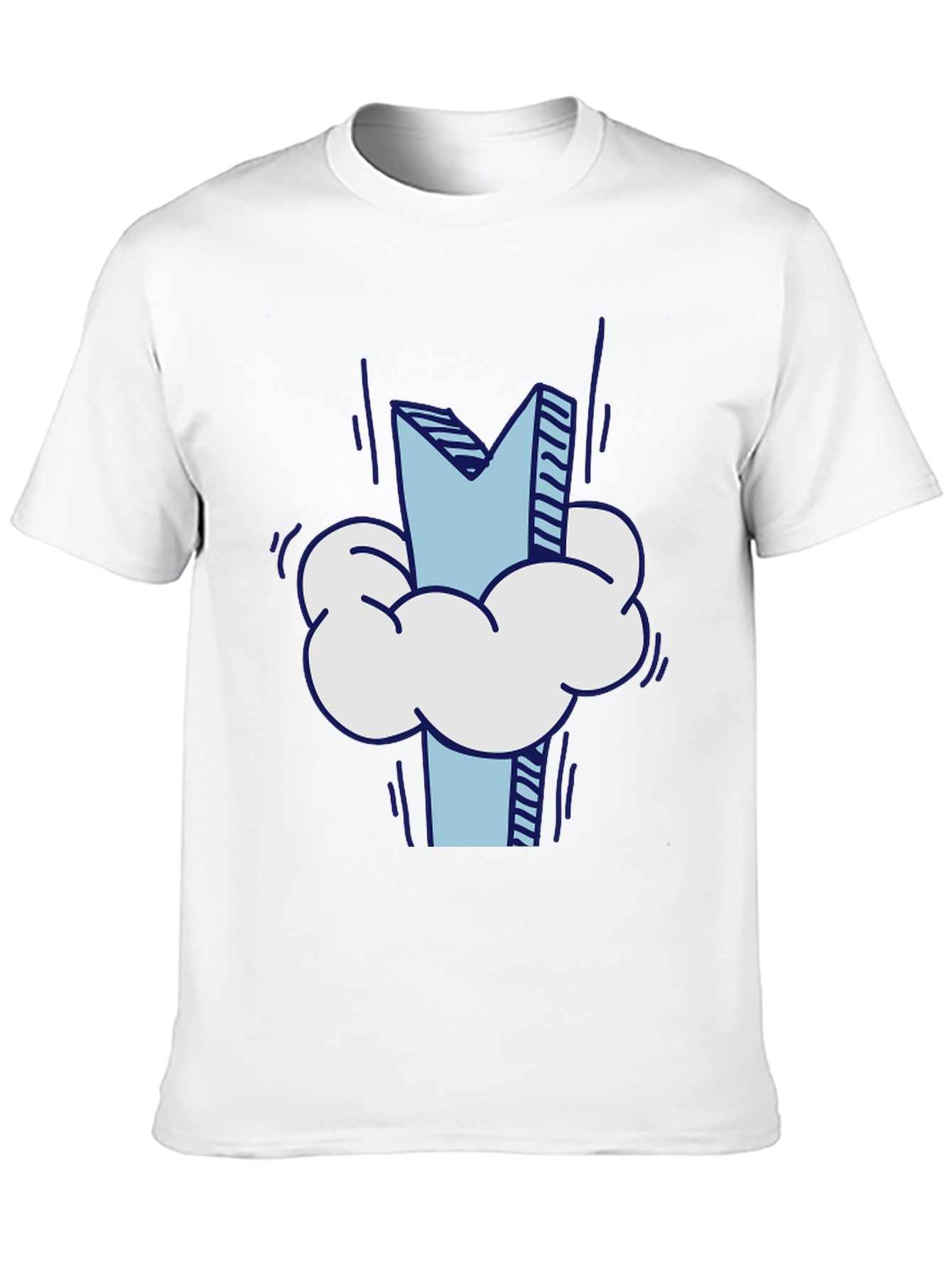 Cloud M Graphic Tee - Stylish Casual Wear