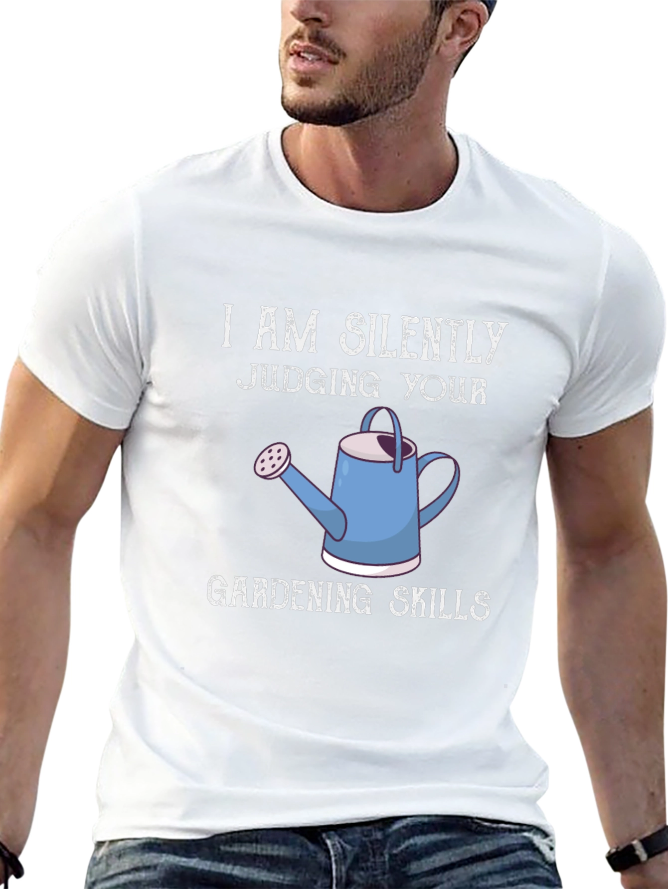 Silently Judging Gardening Skills T-Shirt